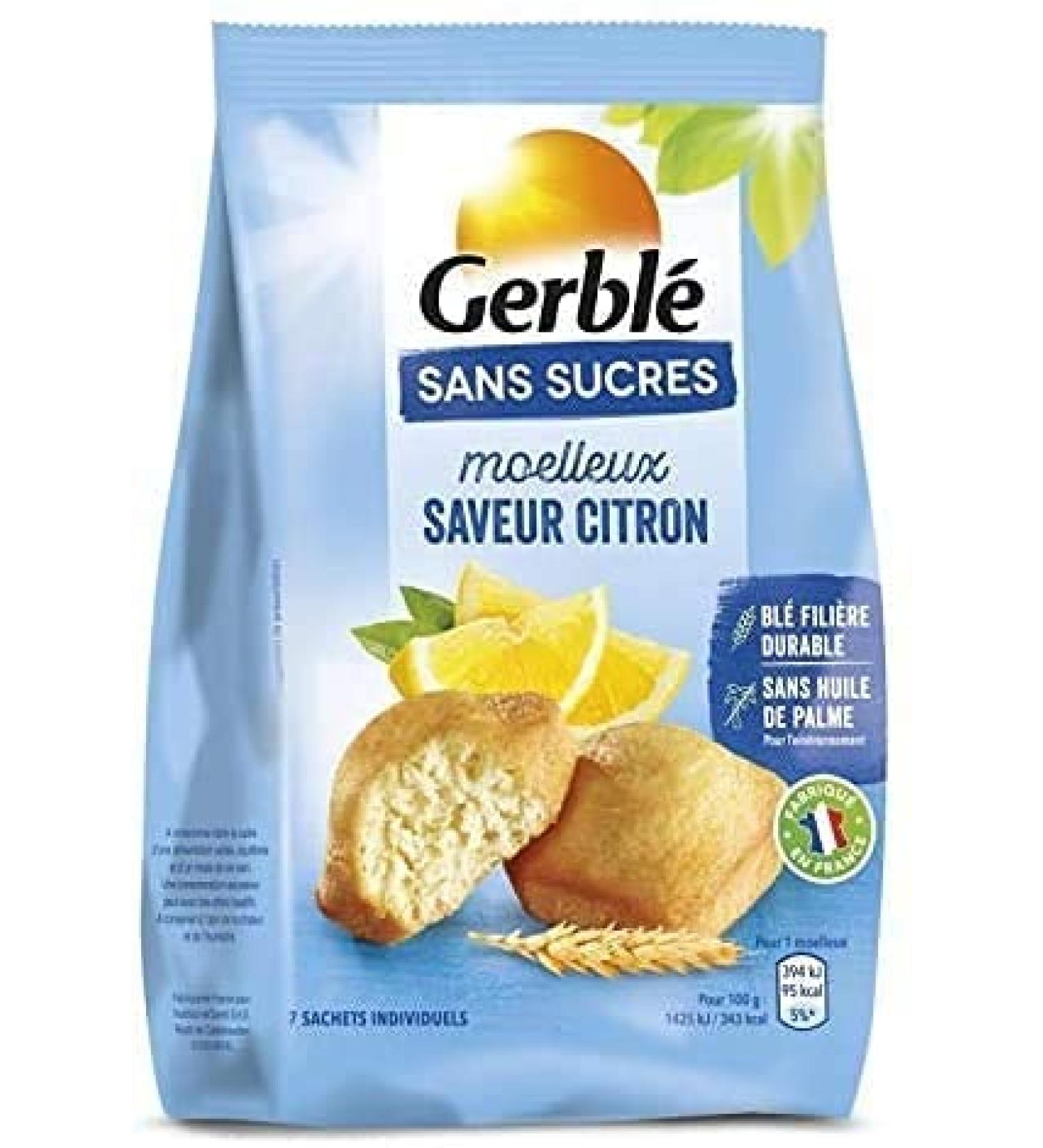 GERBL - Soft Lemon Flavor Sugar Free 196G - Pack of 2 - best offer - Buy Online on GoSupps.com