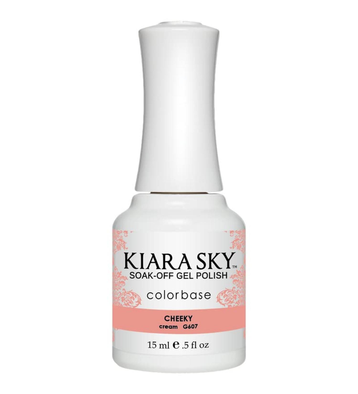 Kiara Sky Cheeky Pink Gel Polish 0.5 fl oz - Long-Lasting and Vibrant - Buy Online on GoSupps.com