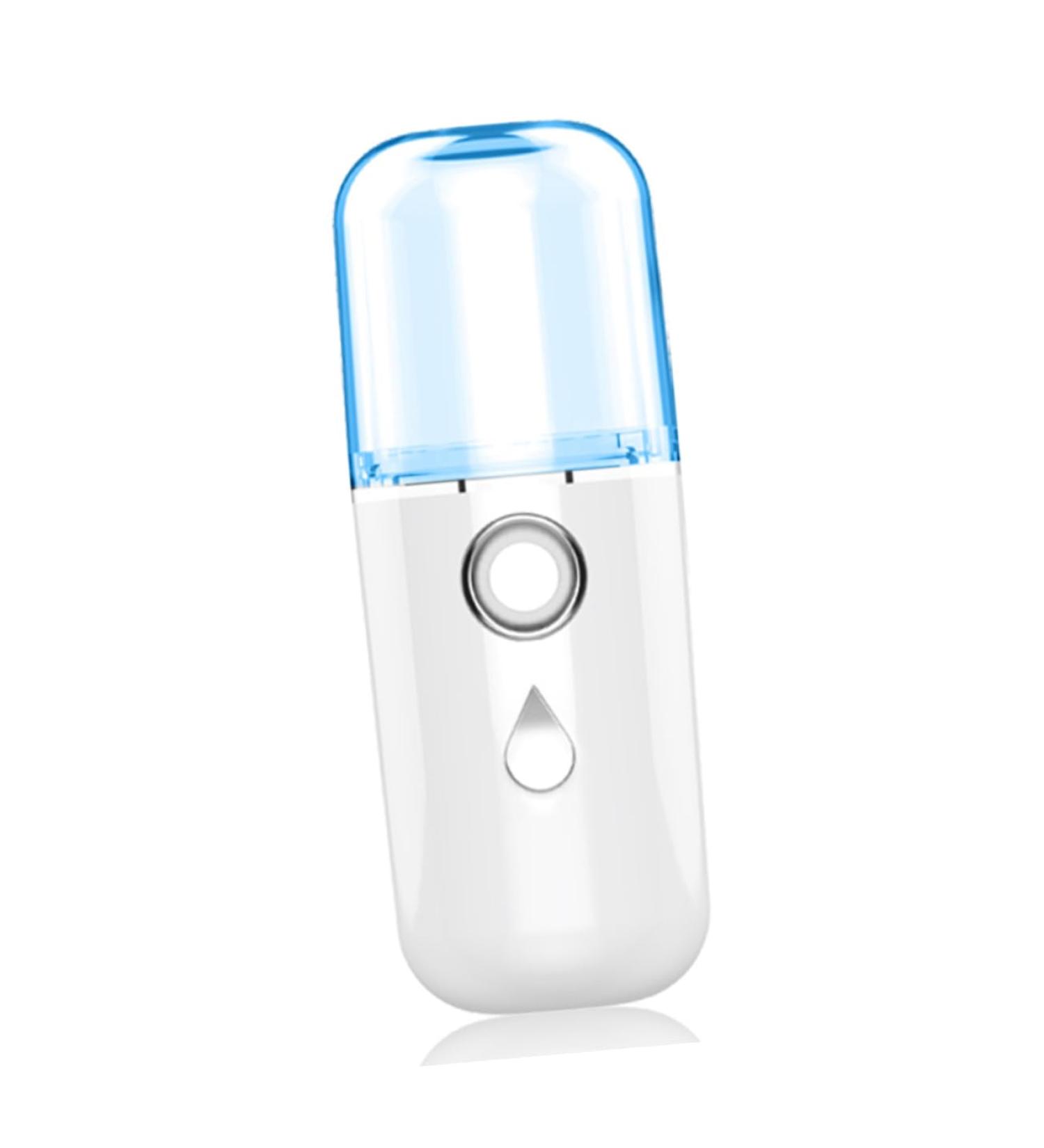 BELLIFFY Nano Water Replenishing Instrument Hydrator Mini Facial Cooling Steamer Nano Mister White Plastic - Buy Online on GoSupps.com