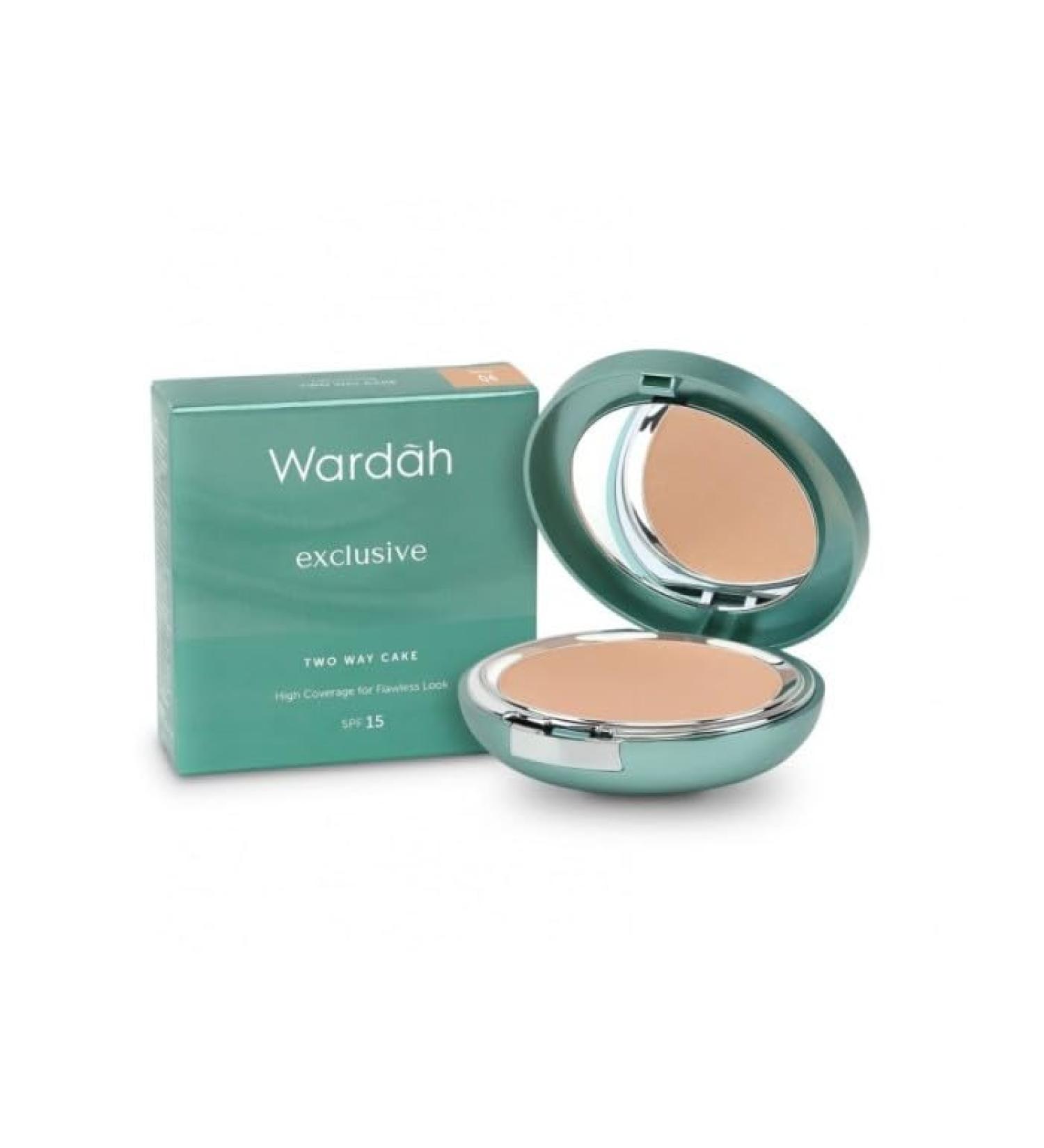 Buy Wardah Exclusive Two Way Cake (02 Light Beige) 12g - Best International Shipping | Shop Now - Buy Online on GoSupps.com