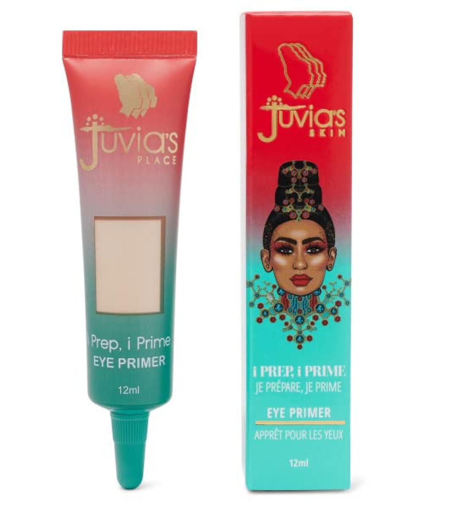 Juvia's Place i Prep i Prime Eyeshadow Primer - Milky White | No Crease Cream Base Eye Primer for Perfect Eye Makeup - Buy Online on GoSupps.com