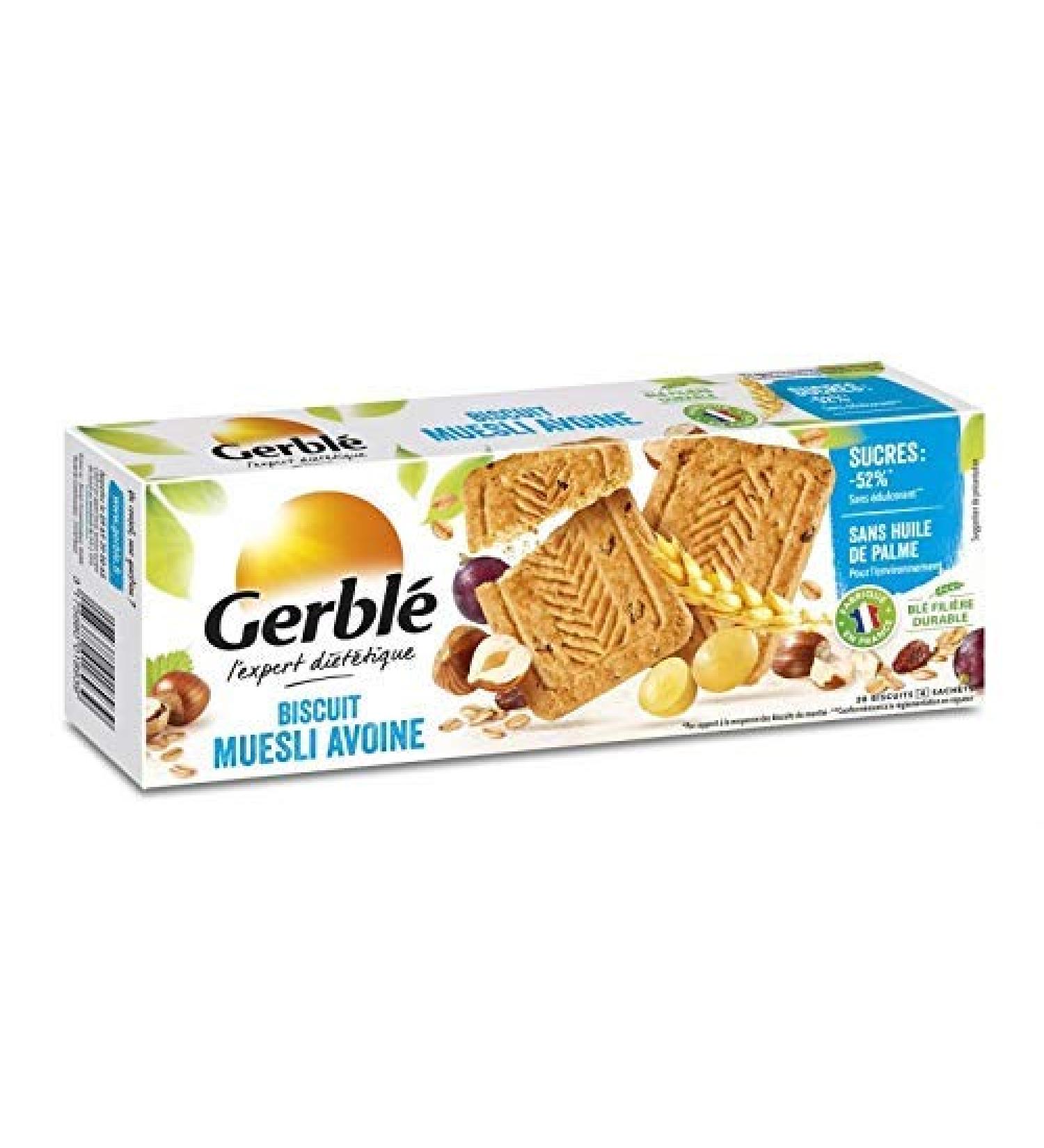 GERBL - Muesli Oatmeal Biscuits 290G - Set of 3 - Best Offer - Buy Online on GoSupps.com