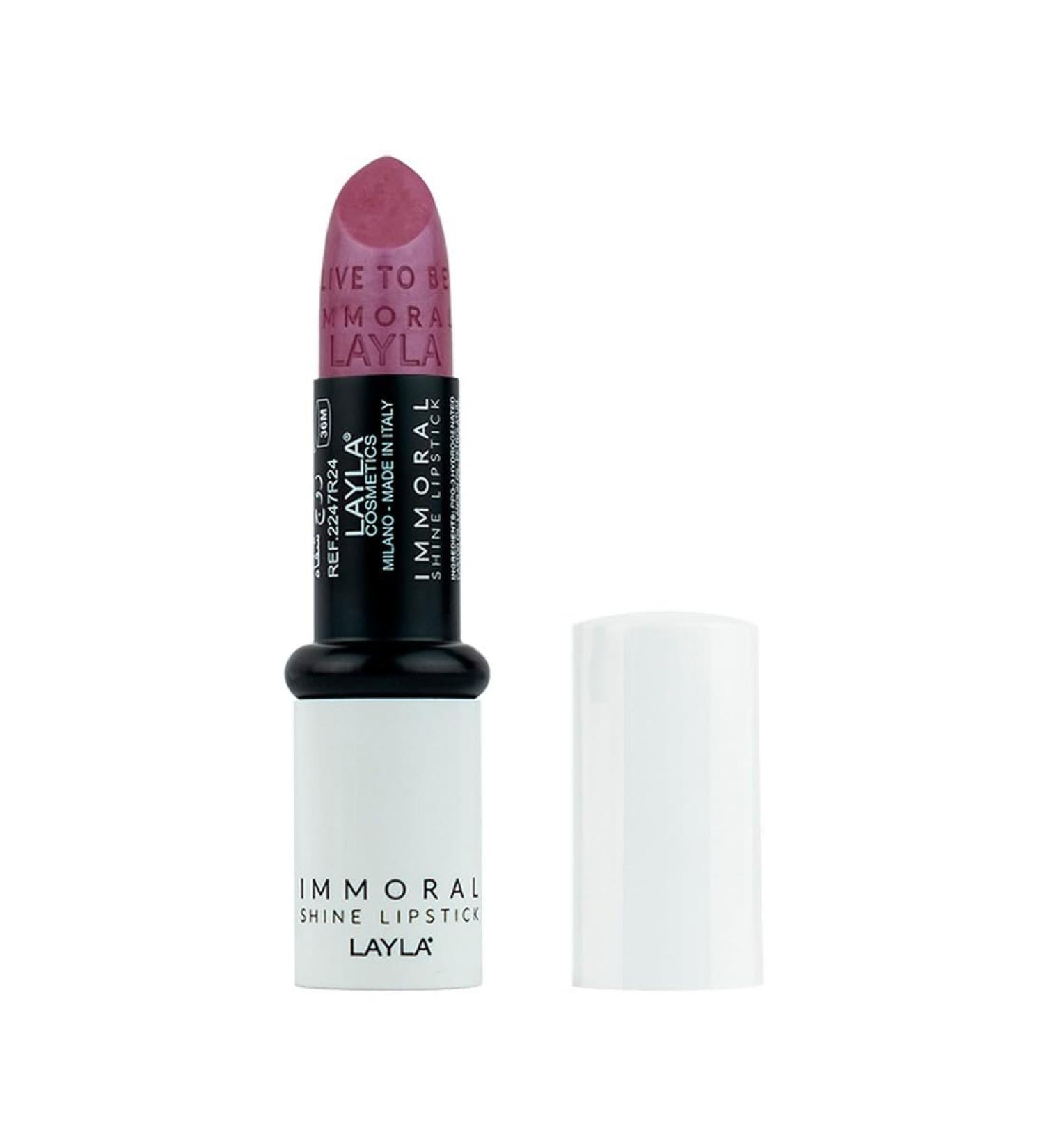 LAYLA IMMORAL SHINE LIPSTICK N.16 DOLL SMILE