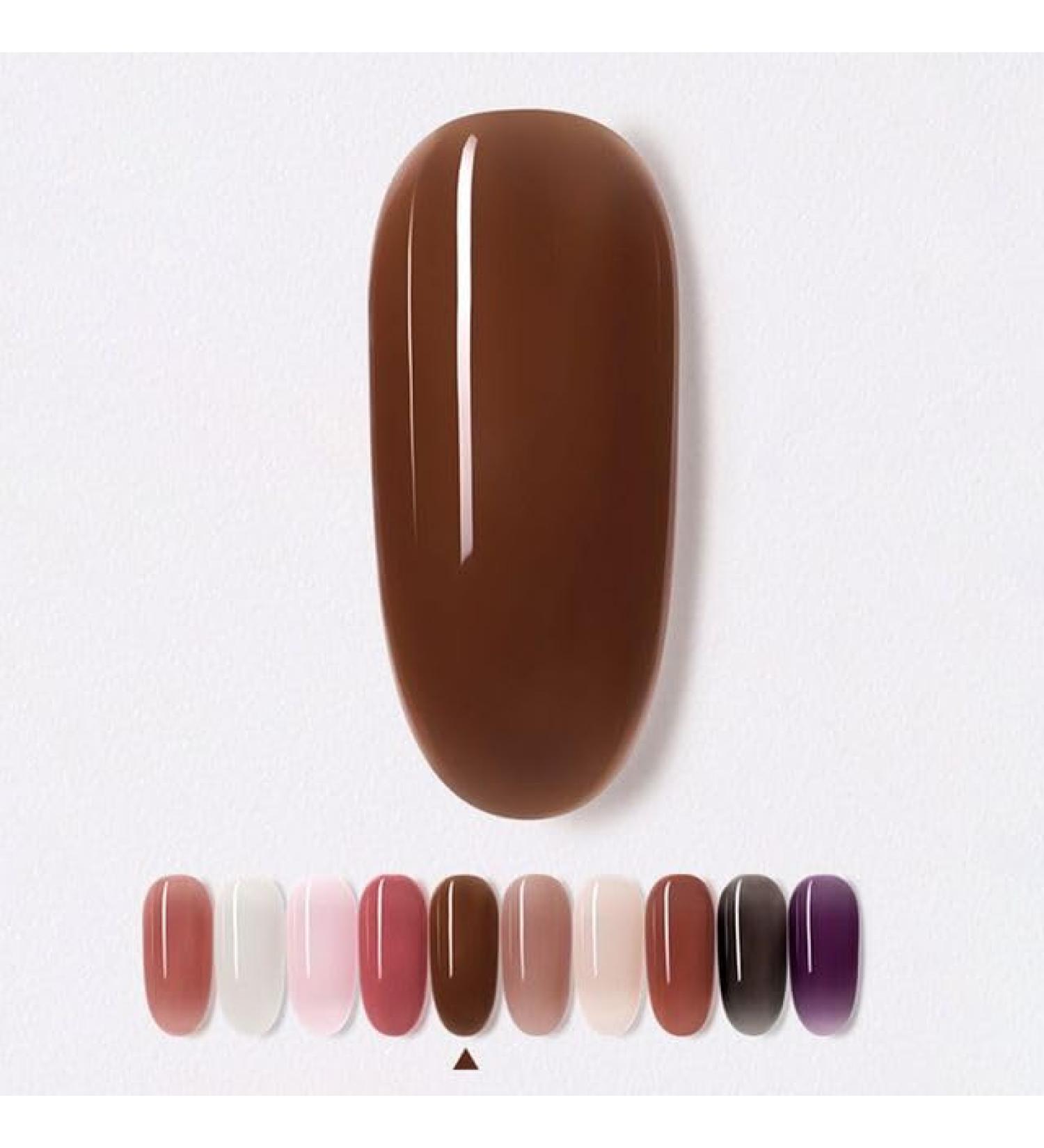 7.3ml Pink Gel Nail Varnish Top Coat Transparent Jelly Gel Gel Nail Polish Soak Off UV Gel Phototherapy Gel - (Color: 3) - Buy Online on GoSupps.com