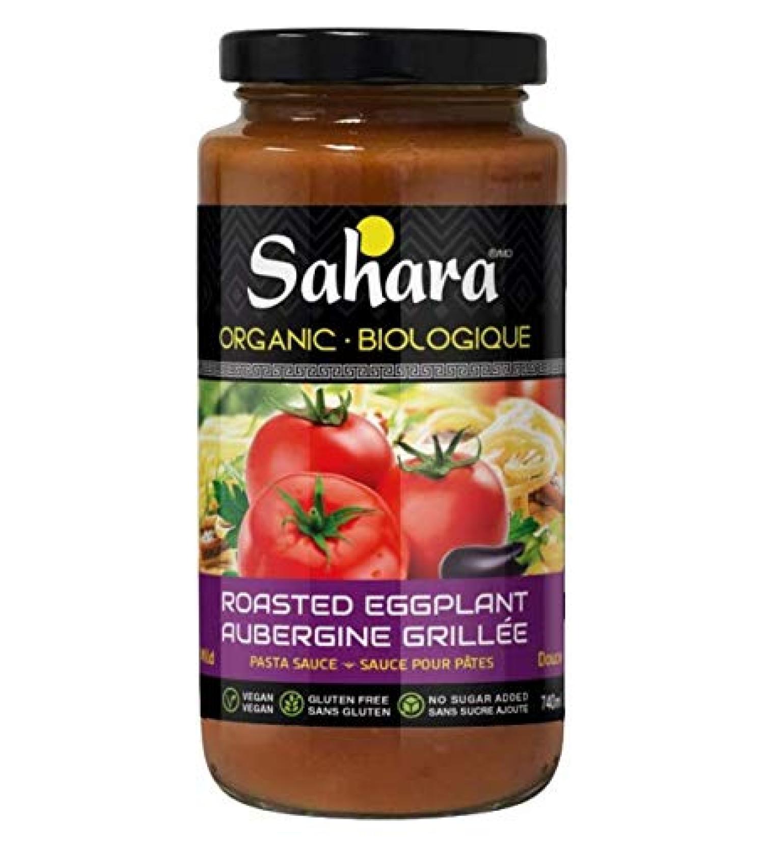Sahara Organic Roasted Eggplant Pasta Sauce (6-Pack) 6 x 740ml - Buy Online on GoSupps.com