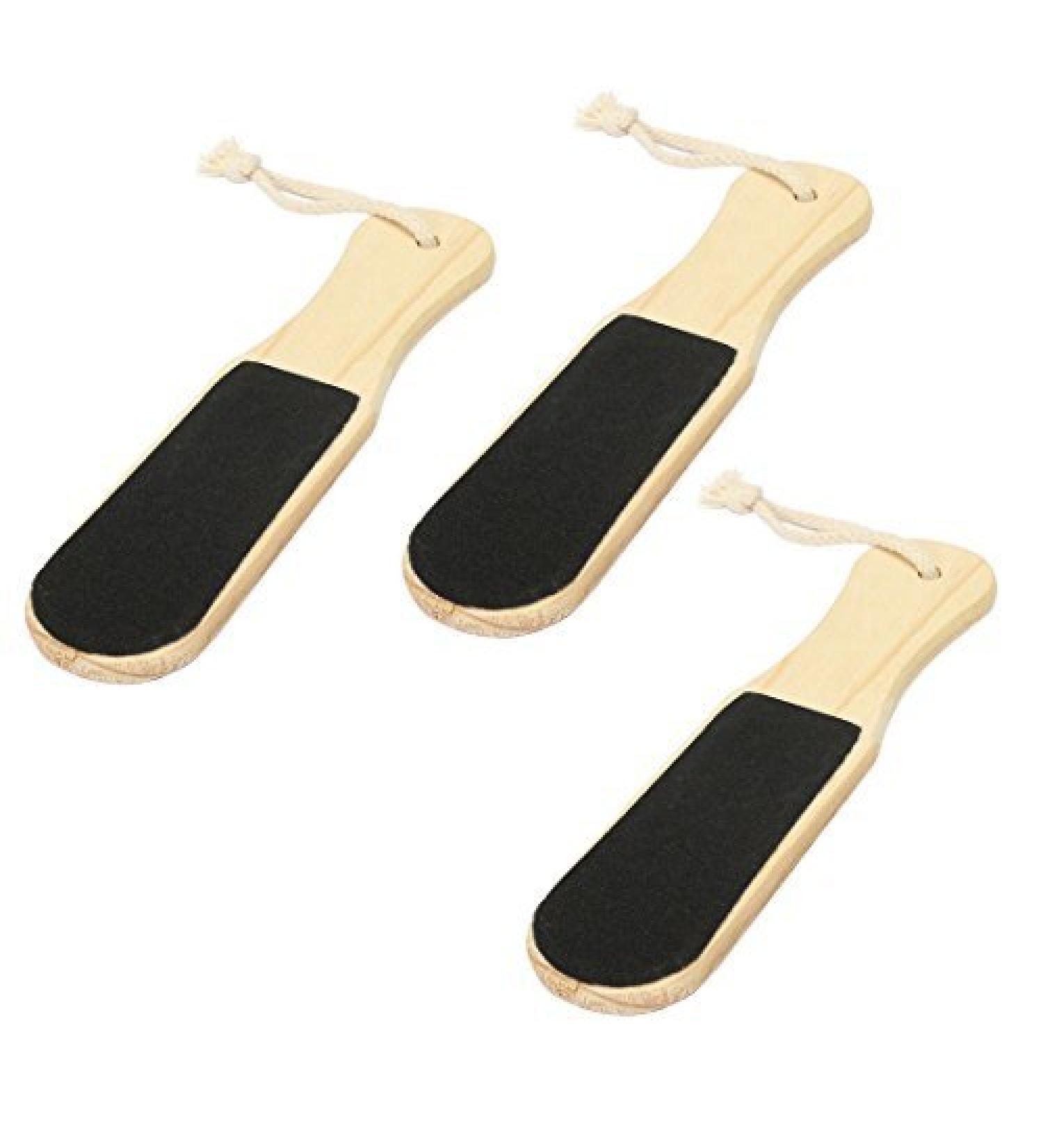 Grosun wooden callus file double-sided 3 packs