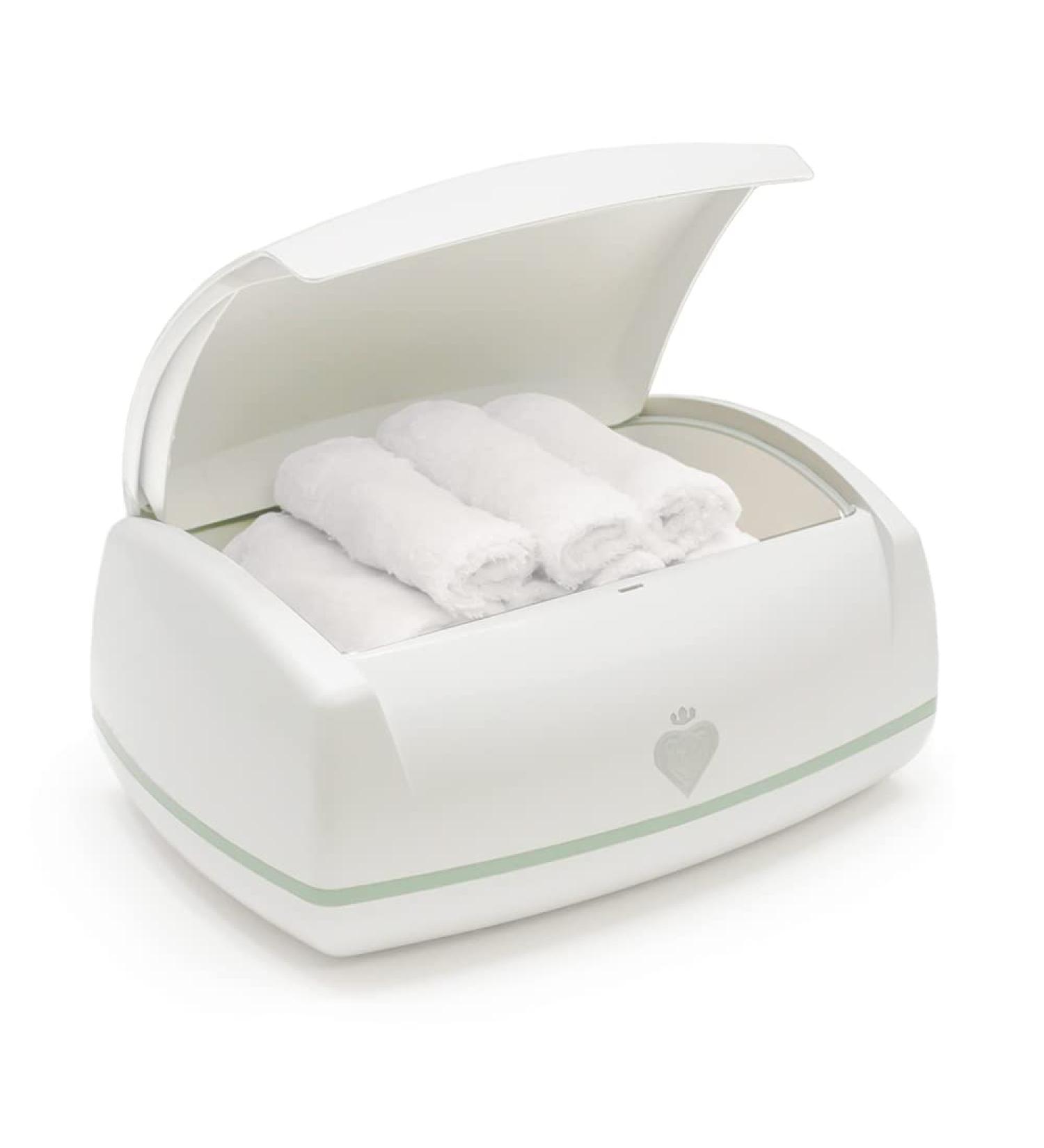 Prince Lionheart Warmies Wipes Warmer with Soft Glow Nightlight | Includes 1 everFRESH Pillow and 4 Cloth Wipes - Buy Online on GoSupps.com