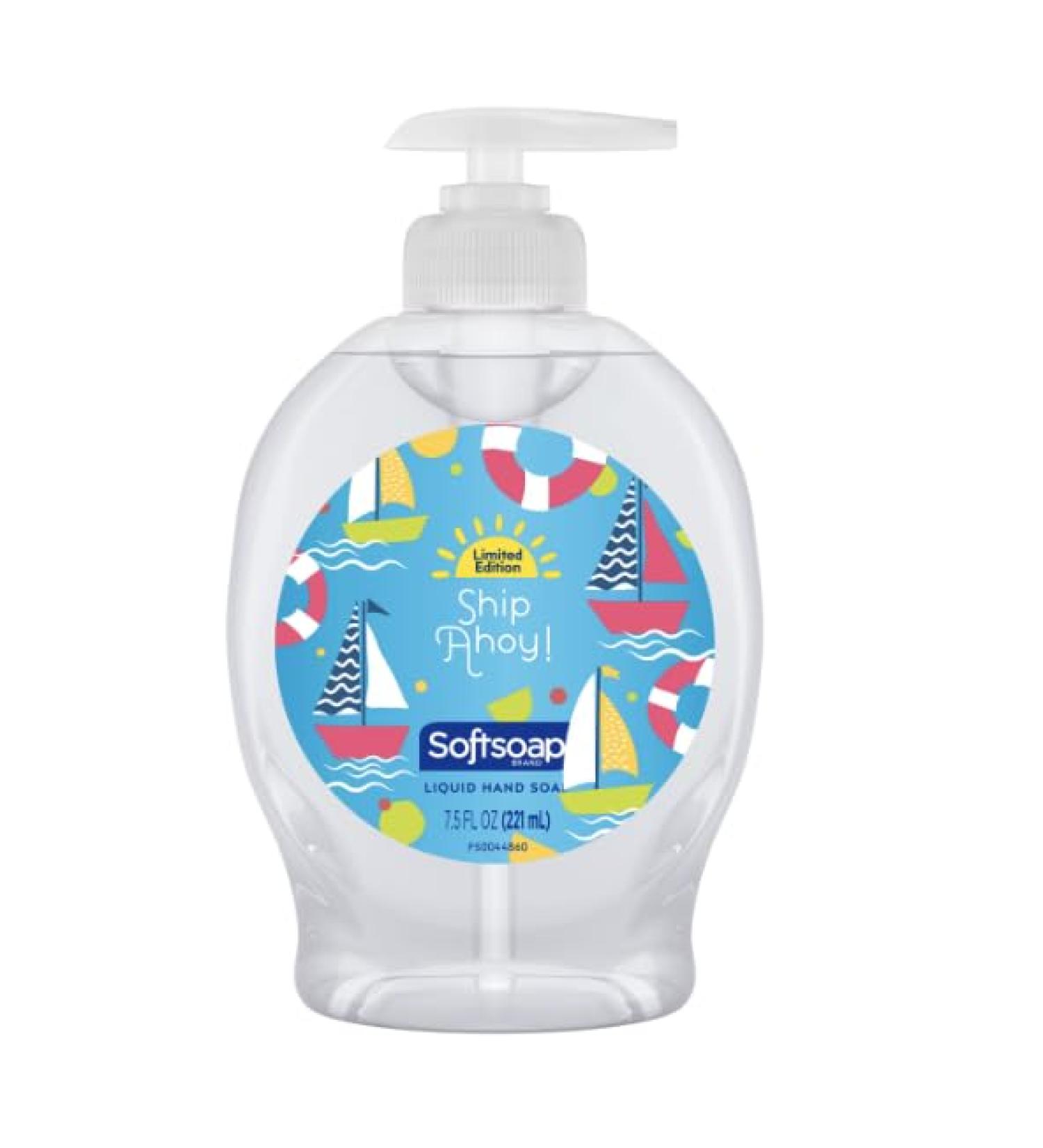 Softsoap Limited Edition Seaside Fun & Ship Ahoy Liquid Hand Soap 7.5 fl. oz.