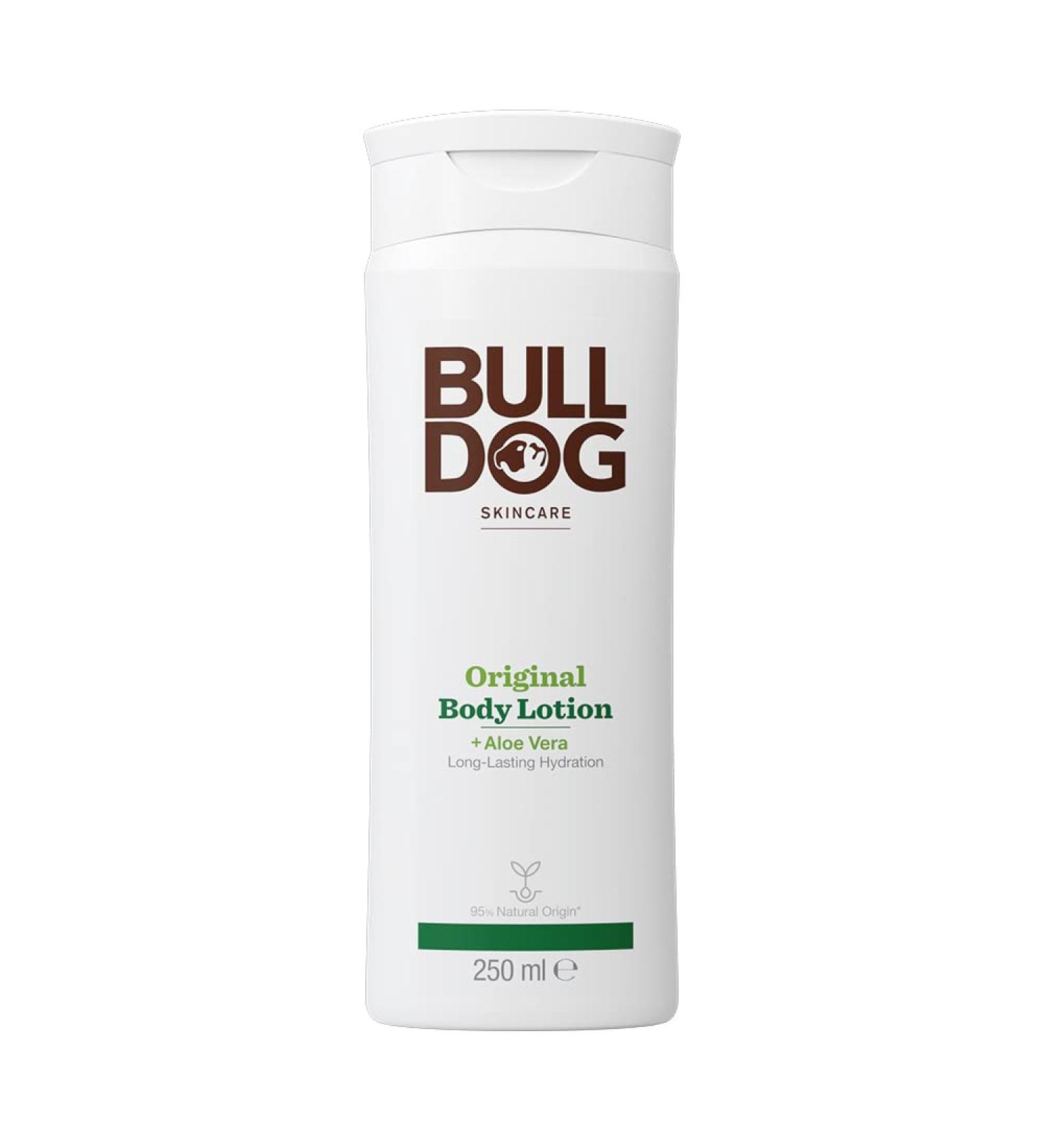 Bulldog Skincare Original Men's Body Lotion 250ml - Moisturizing Formula, 8.4 Fl Oz - Buy Online on GoSupps.com