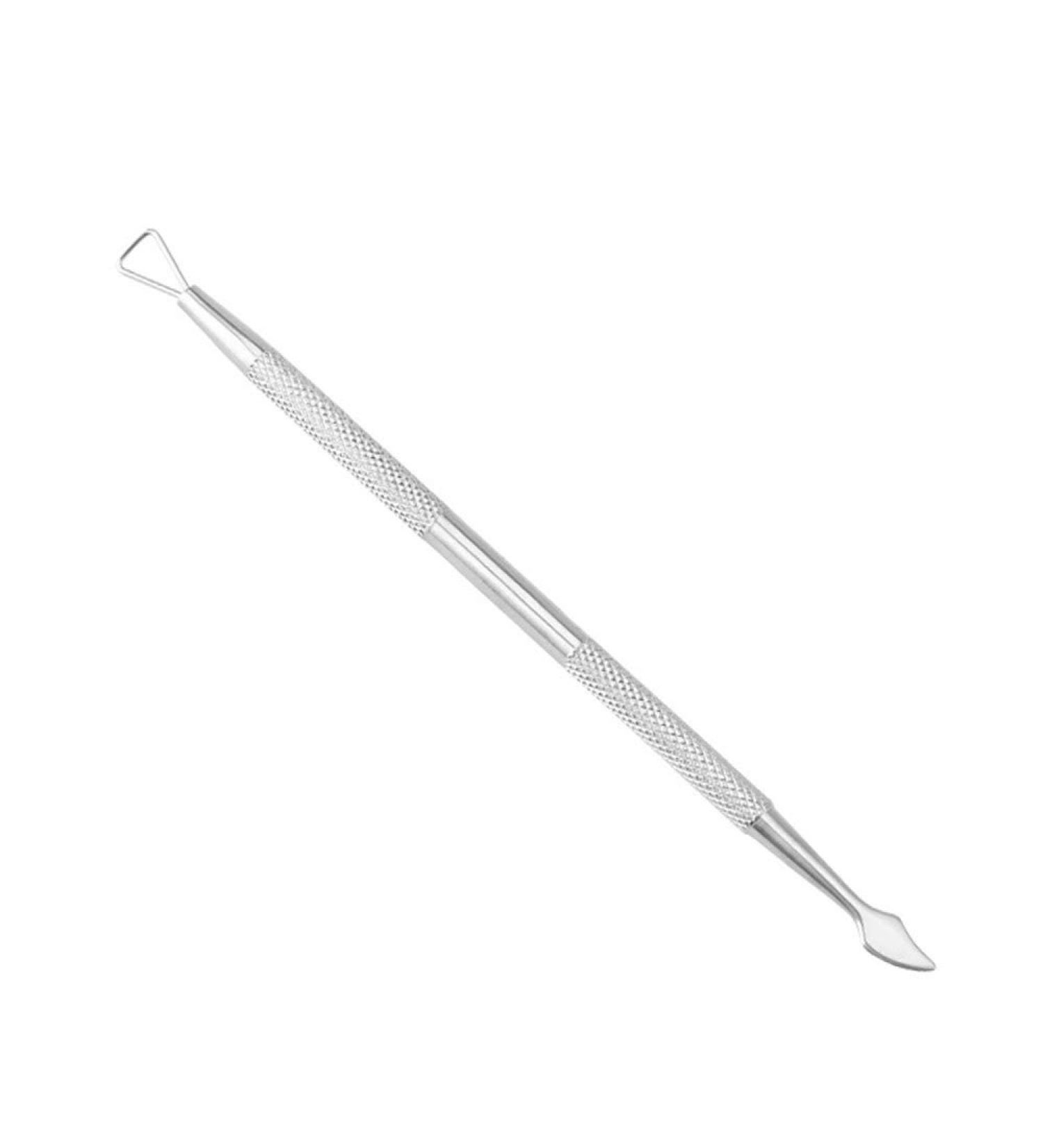 Double Ends Stainless Steel Triangle Cuticle Peeler Scraper Dead Skin Pusher Remove Gel Nail Polish Nail Art Remover Tool Practical and Popular Durability and practicality - Buy Online on GoSupps.com