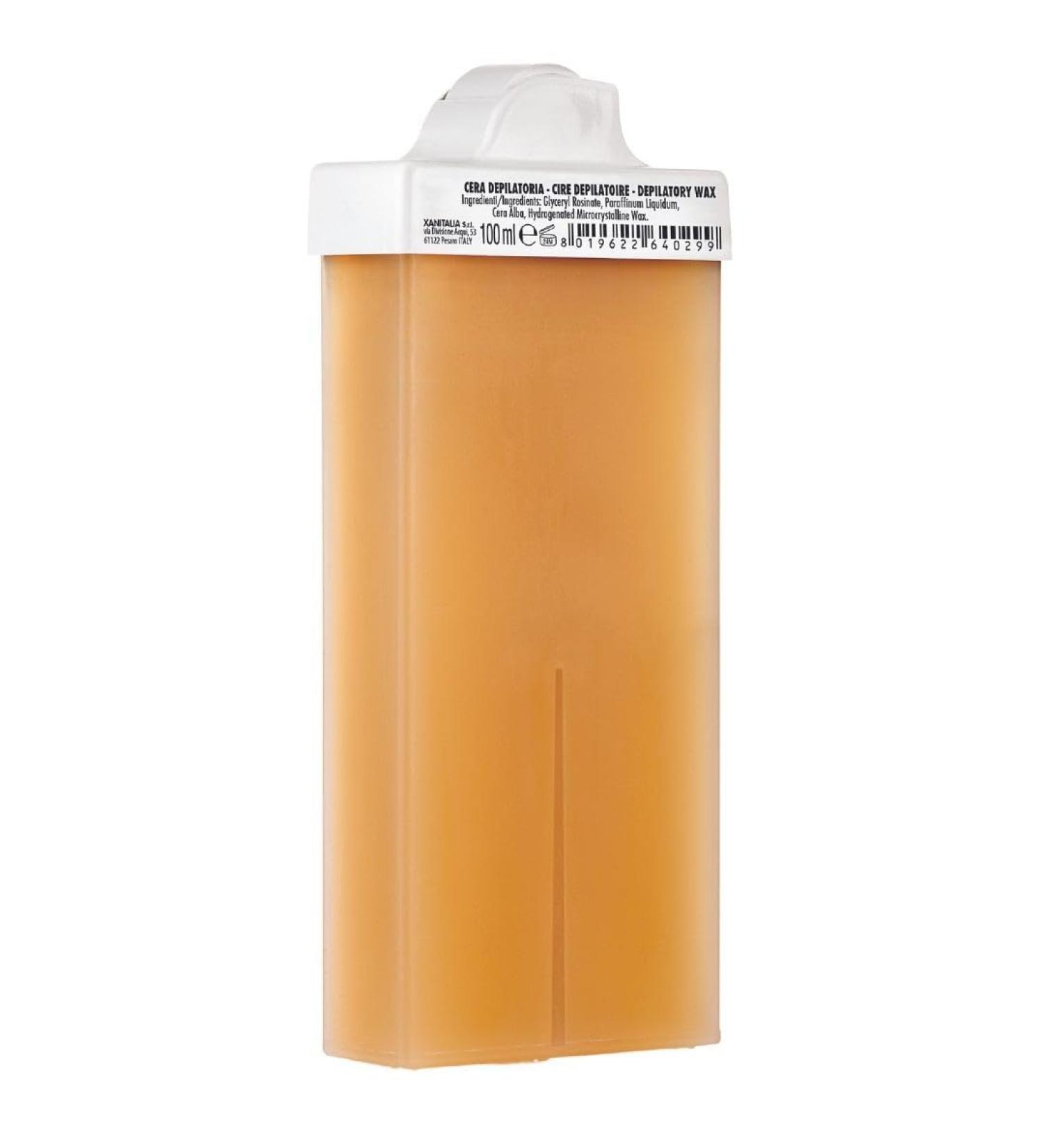 XanitaliaPro Fat-soluble depilatory wax refill wax roll-on 100 ml honey