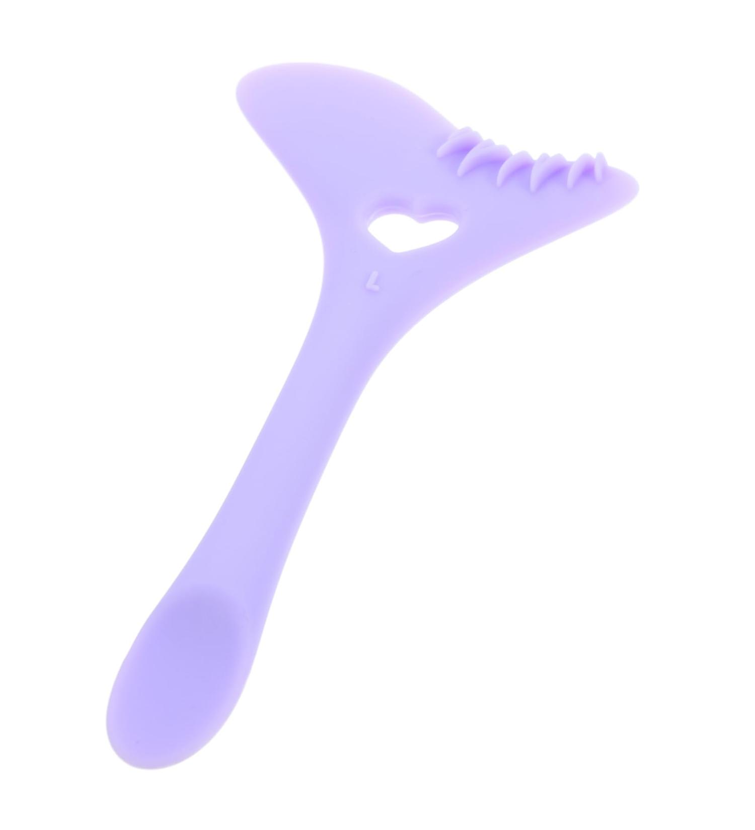 Gogogmee Eyeliner Stamp Eyeshadow Applicators Postage Stamps Reusable Eyelash Stencils Multifunction Lip Line 12.00X6.00X0.50CM Purple - Buy Online on GoSupps.com