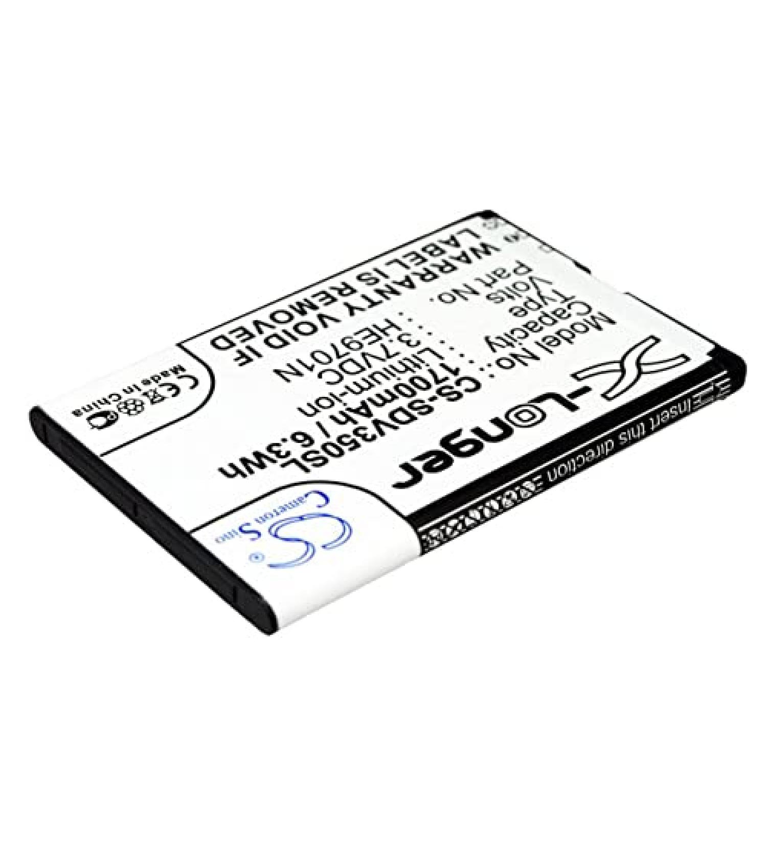 Replacement Battery for Sonocaddie G-4L V350 V500 | 1700mAh Lithium-ion - Compatible Parts G-4L HE9701N | International Shipping Available - Buy Online on GoSupps.com