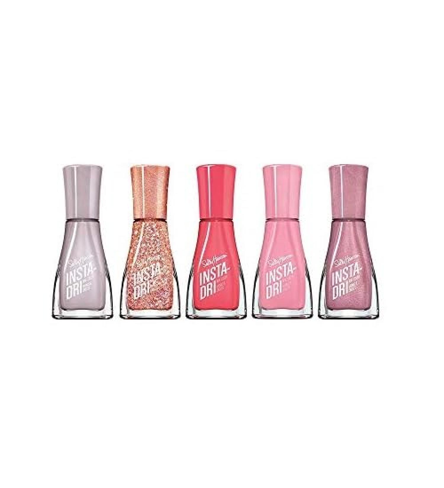 Sally Hanse Insta-Dri Nail Polish Set (5-PACK 0.3 fl. oz. EA) - COLORS MAY VARY