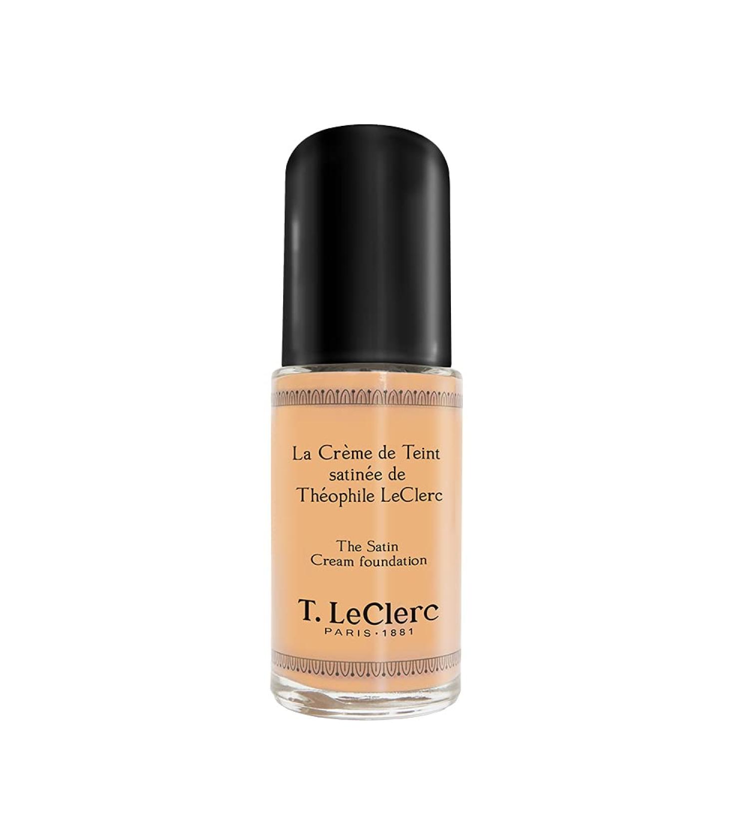 T. LeClerc - Foundation - Satin Cream - Shade 04 Beige Apricot - Made in France - Dermatologically Tested - Buy Online on GoSupps.com