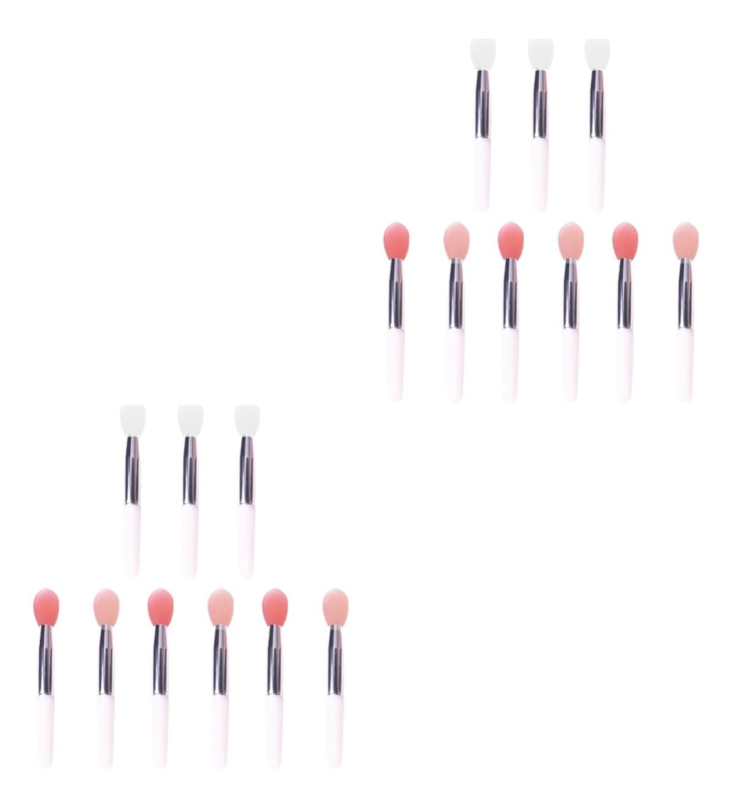FRCOLOR 18 Pcs Silicone Lip Balm Spoon & Makeup Applicator Set - Perfect Beauty Tool & Lip Scrubber - International Shipping Available - Buy Online on GoSupps.com