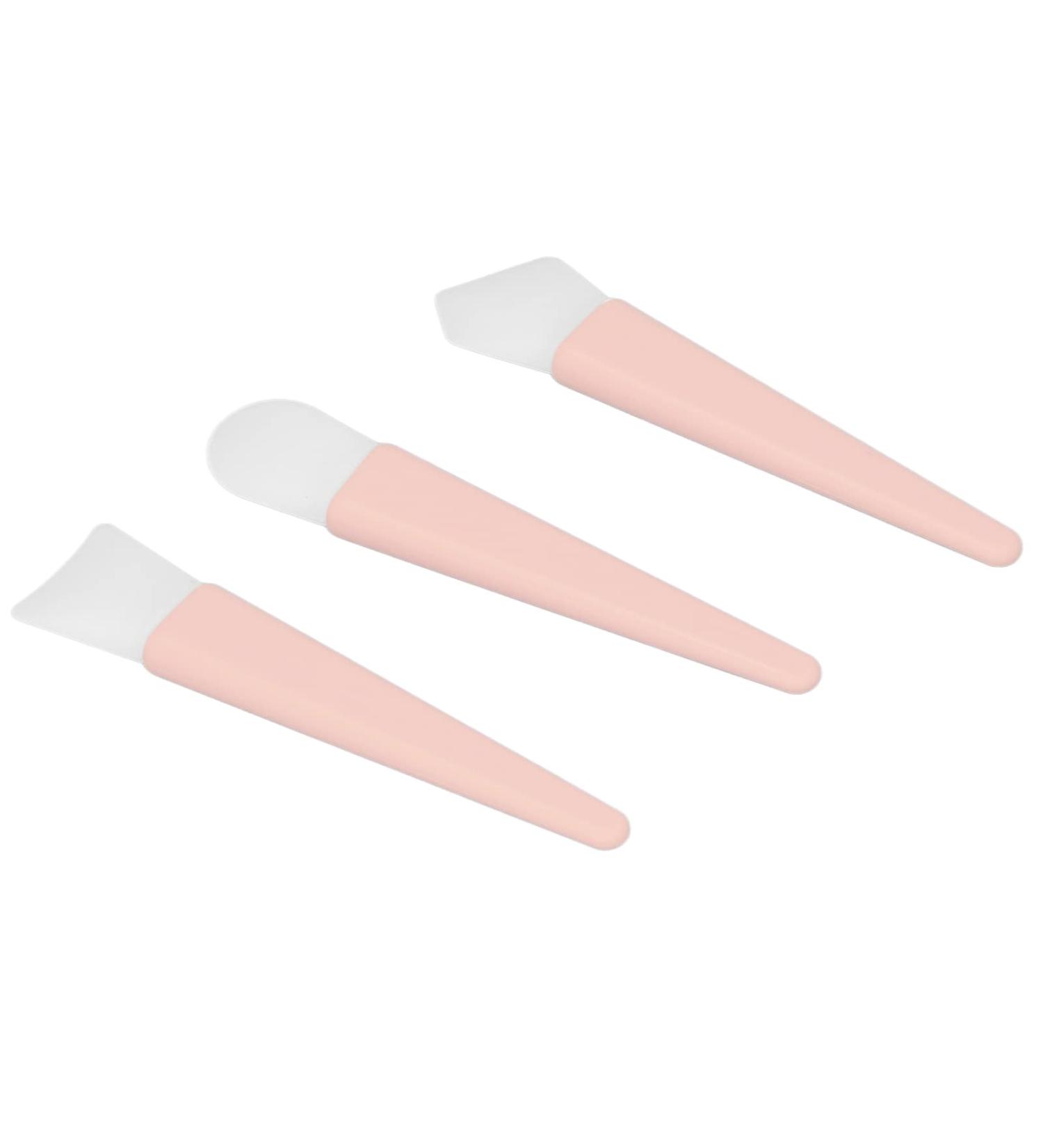 Buy Silicone Brush Applicator Set - Travel-Friendly Soft Silicone Brushes for Easy Use (Champagne) | International Shipping Available - Buy Online on GoSupps.com