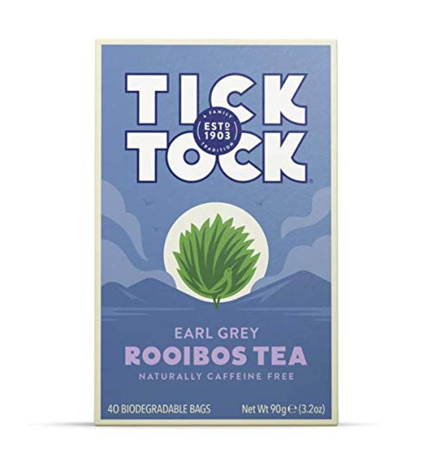 Tick Tock Tick Tock Earl Grey Lot de 2 sacs 40 sacs