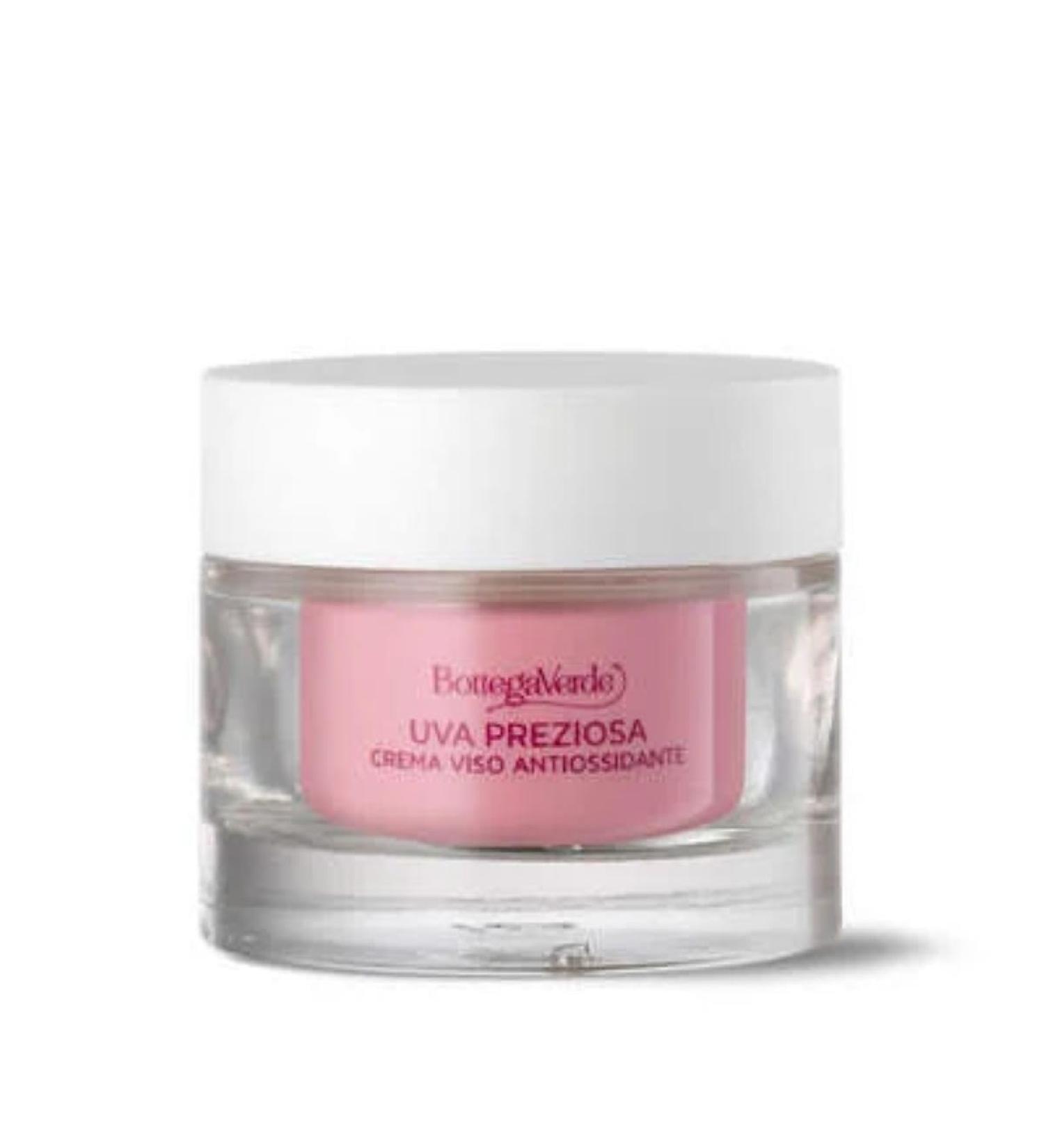  Bottega Verde Preziosa Grapes - Moisturizing antioxidant face cream with hyperfermented extract of Tenuta Massaini red grape - for normal skin - Buy Online on GoSupps.com
