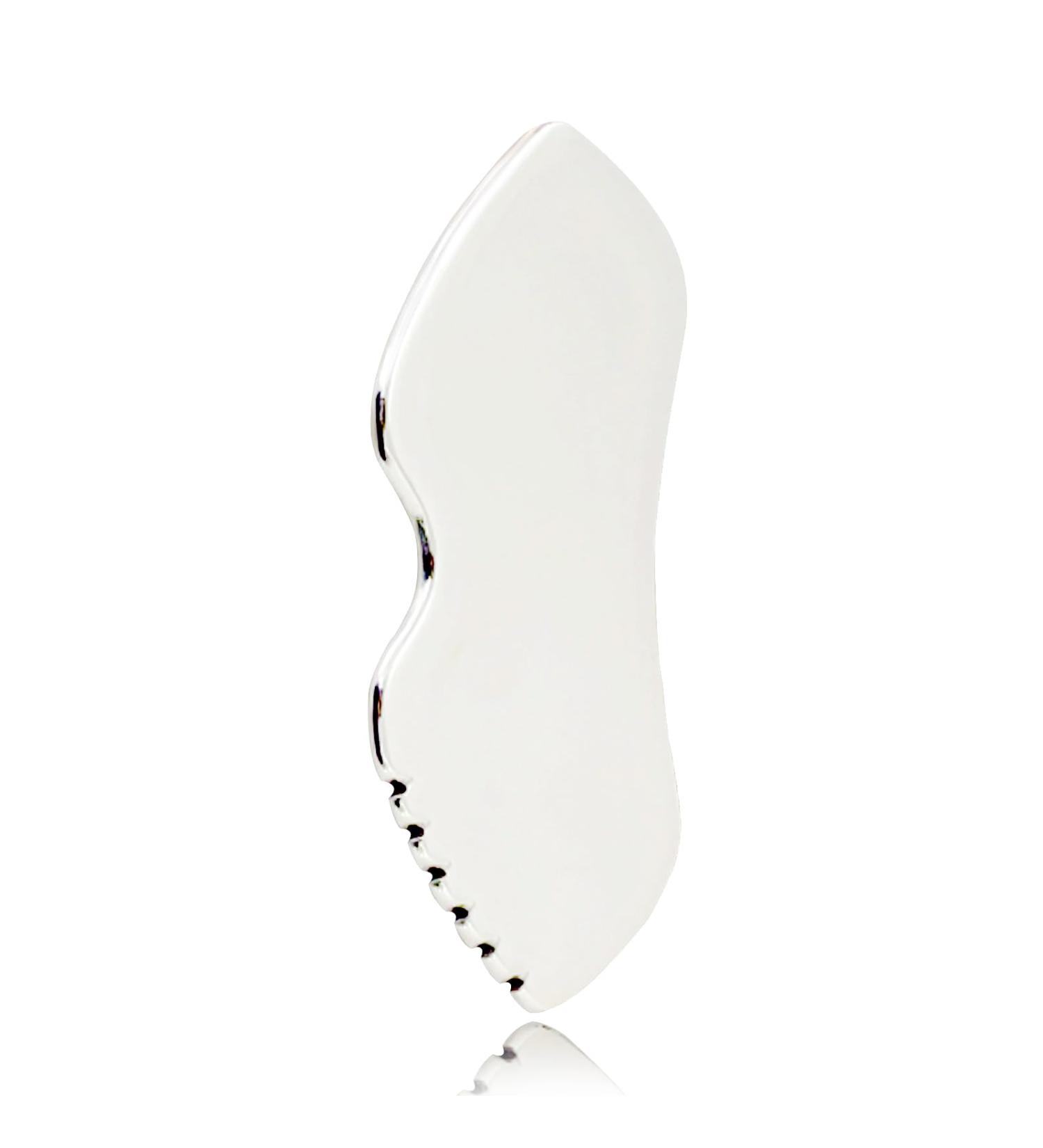 Foyten Gua Sha Facial Tools 304 Stainless Steel Face Sculpting Tool for Skin Caer Body Muscle Chin Guasha Tool for Fatigue Relief and Full Body Massage - Buy Online on GoSupps.com