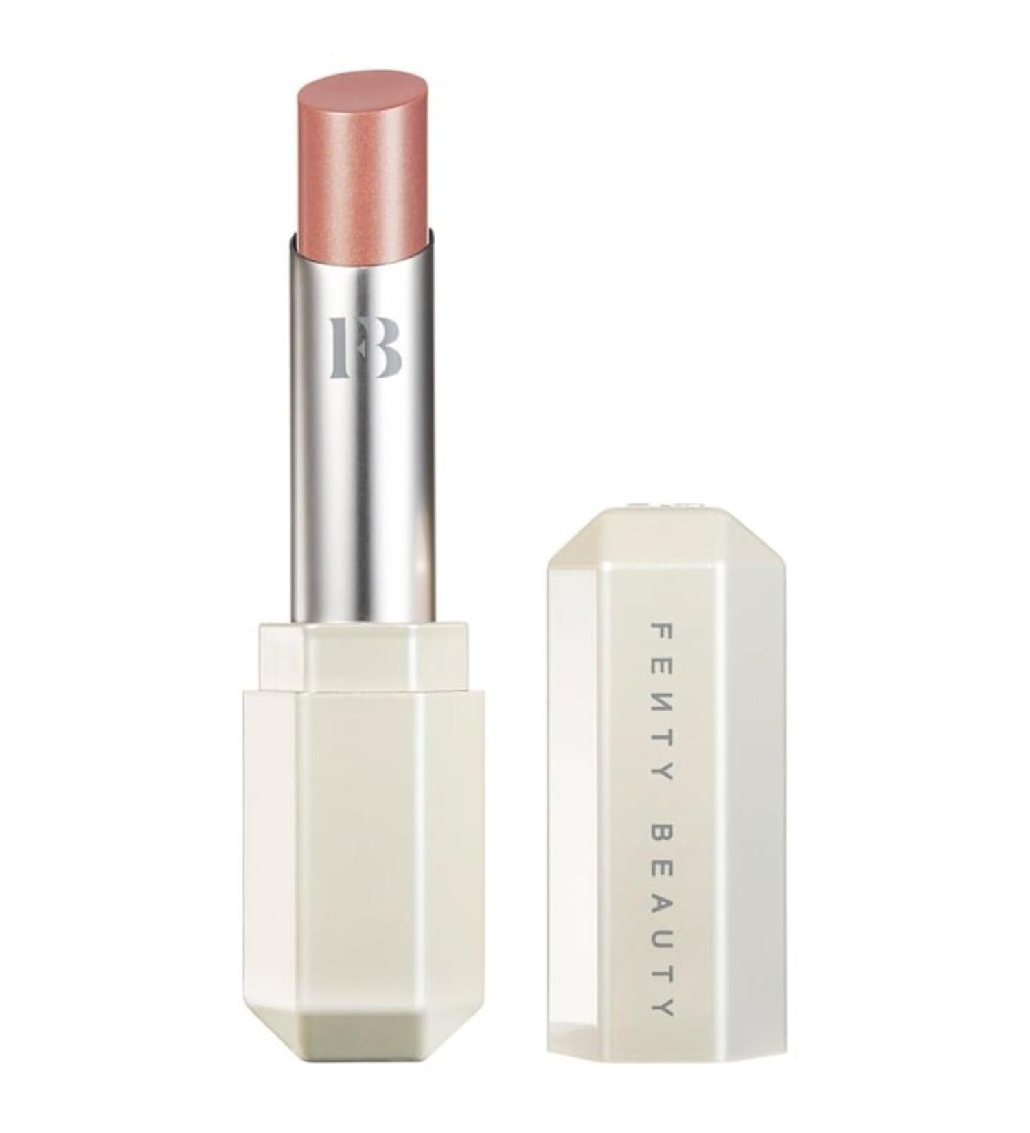 Fenty Beauty Slip Shine Sheer Shiny Lipstick 04 Makeout Break - International Shipping Available - Buy Online on GoSupps.com