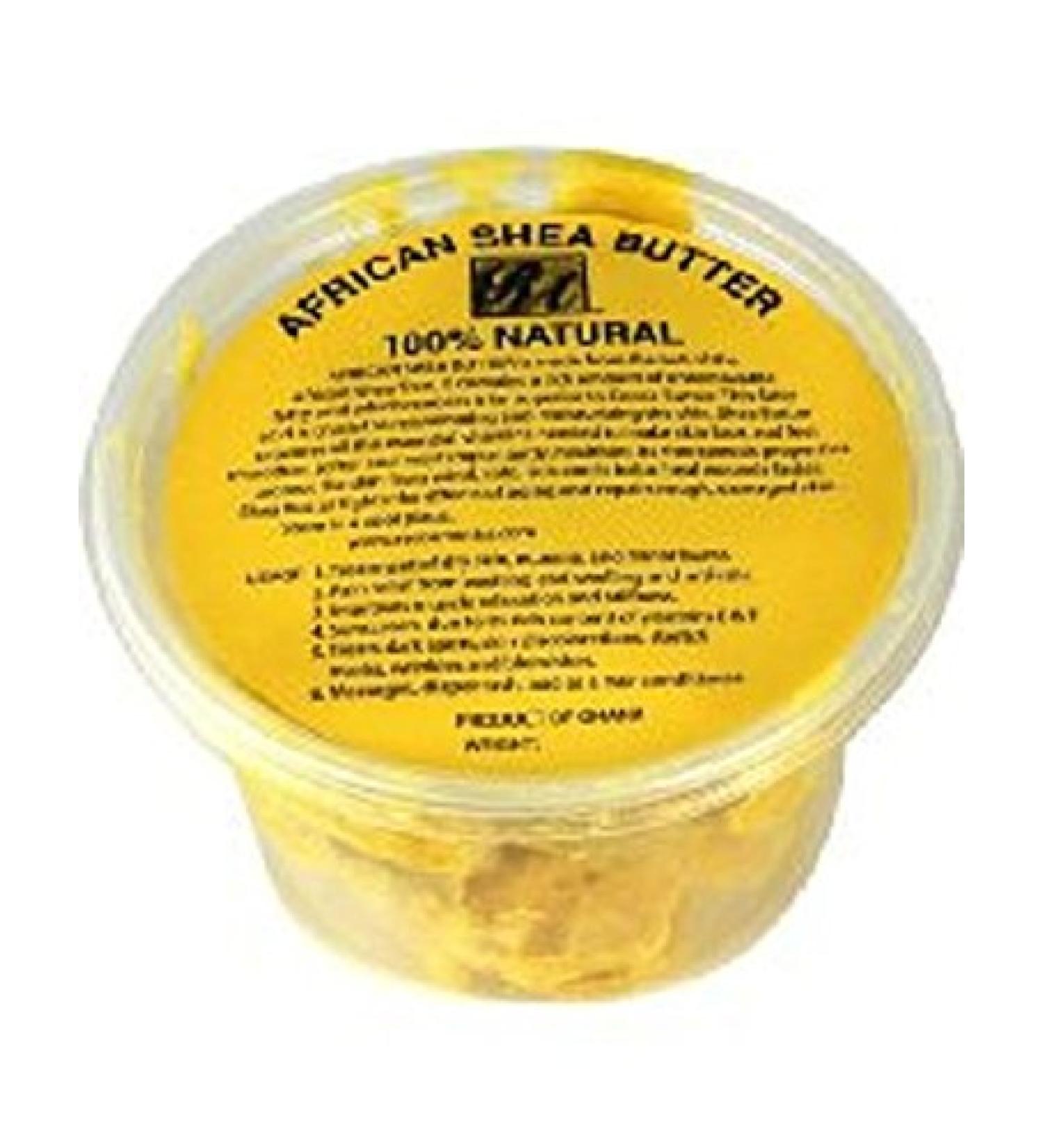 RA COSMETICS 100% African Shea Butter Chunky 10 oz