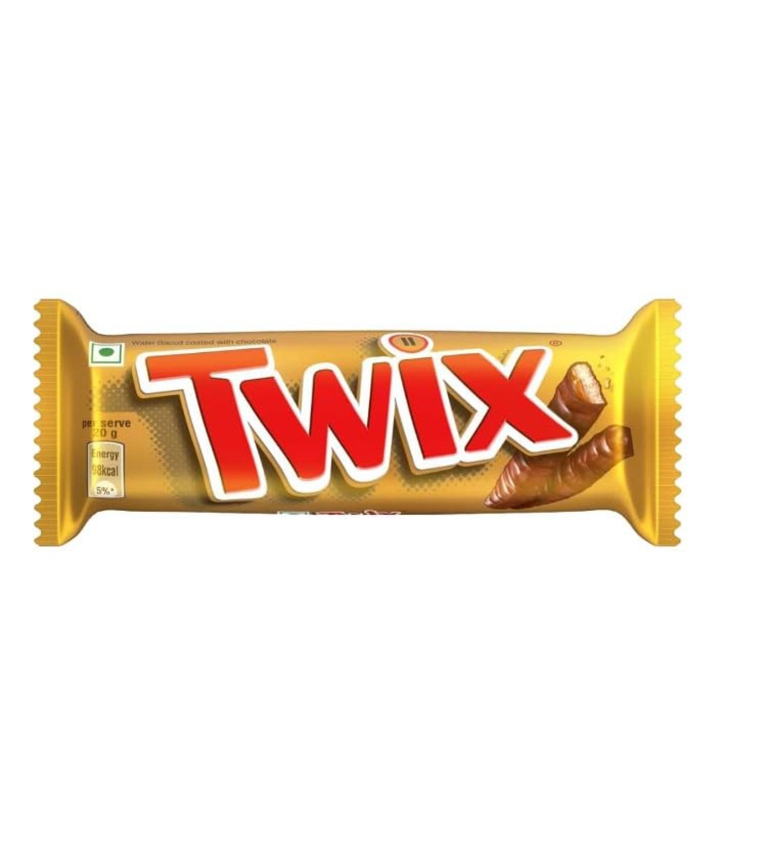 Twix Multi-Pack case (25x2x25g) Delicious Tasty And Twisty Treat Gift Hamper Christmas Birthday Easter Gift - Buy Online on GoSupps.com