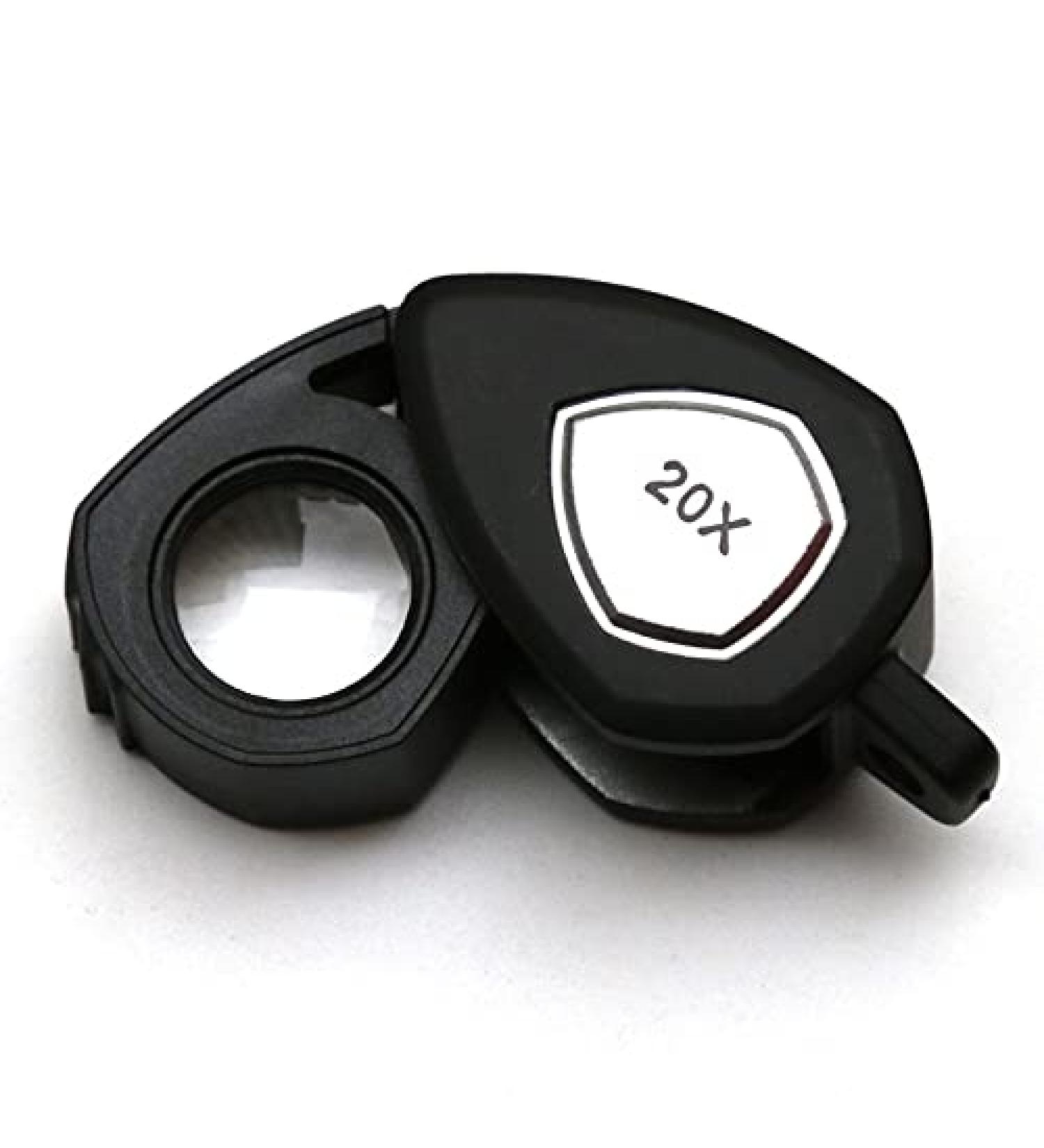 Magnifying Portable Jewelry Magnifying Glass 20x Magnification Optical Glass Lens Pocket Jewel Coin Magnifier Identify Helping Hand Loupe Made in China - Buy Online on GoSupps.com