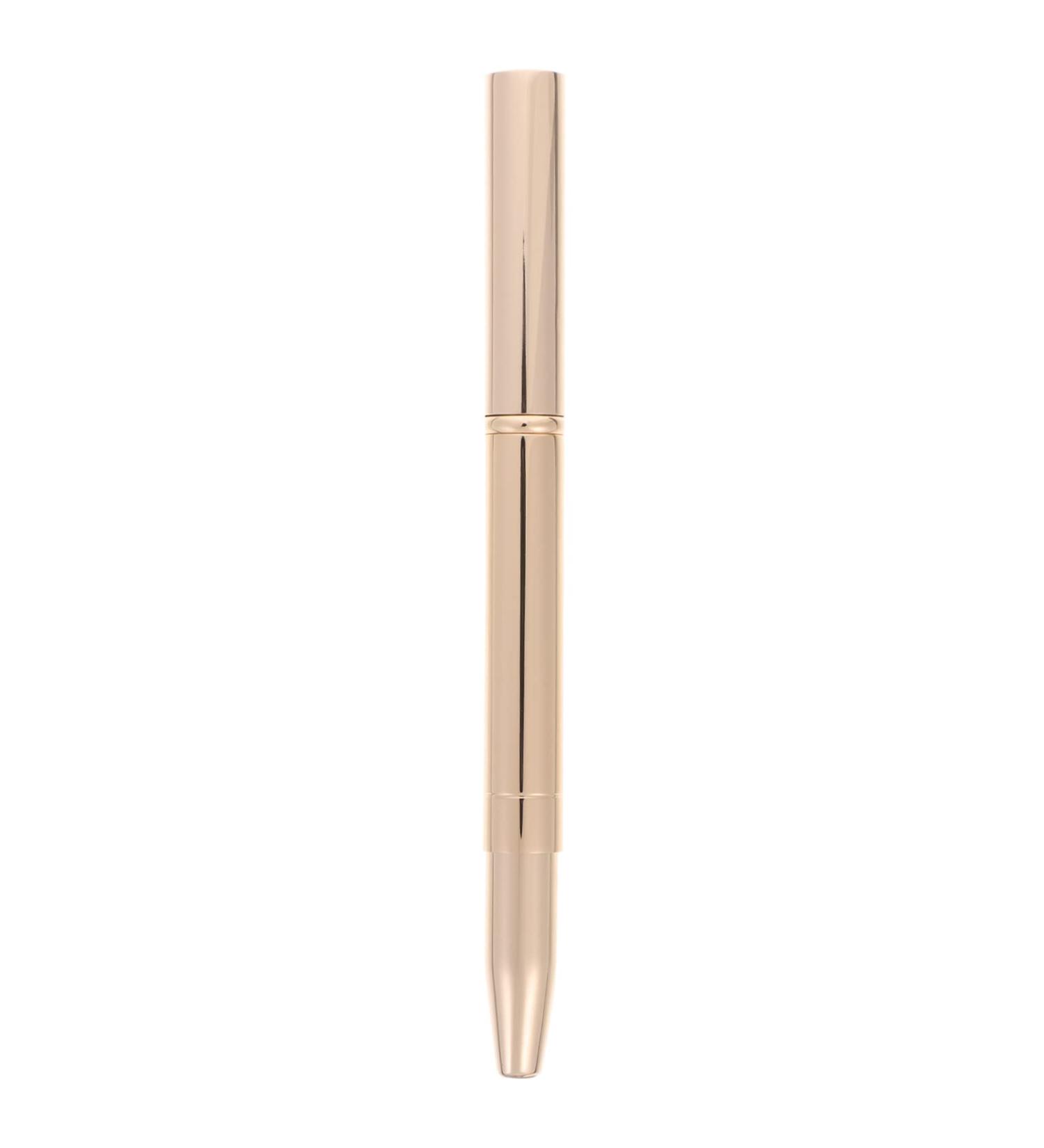 POPETPOP Double Ended Lipstick Brush Lip Makeup Use Lipstick Brush Portable Lip Brush Lip Mask Applicator Eyeshadow Makeup Brush Reusable Lip Brush Eyeshadow Applicator Lipstick Applicator 12x1x1cm Golden - Buy Online on GoSupps.com