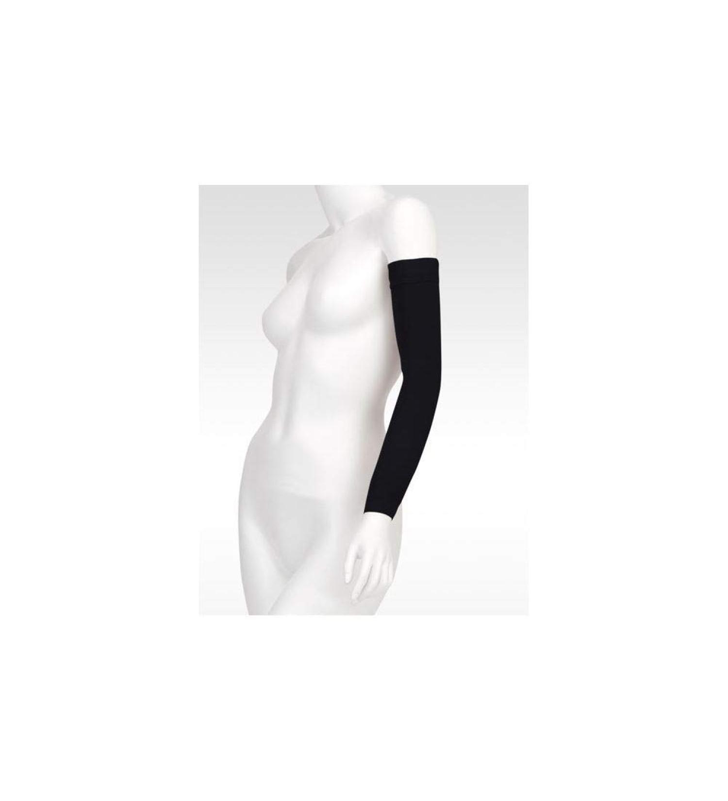 Juzo Soft 2001 20-30mmhg Max Armsleeve for Women - Black - Size 3 (III) with Silicone Top Band - Buy Online on GoSupps.com