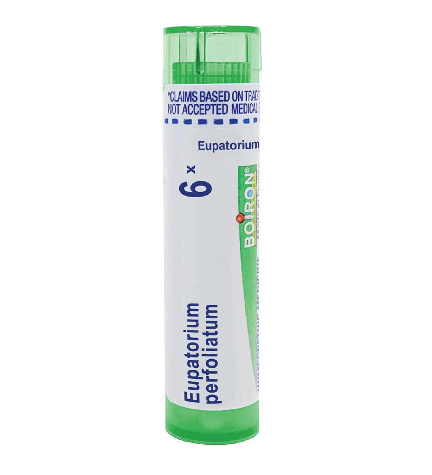 Boiron Eupatorium Perfoliatum 6X - 80 Pellets for Immune Support | Fast International Shipping - Buy Online on GoSupps.com