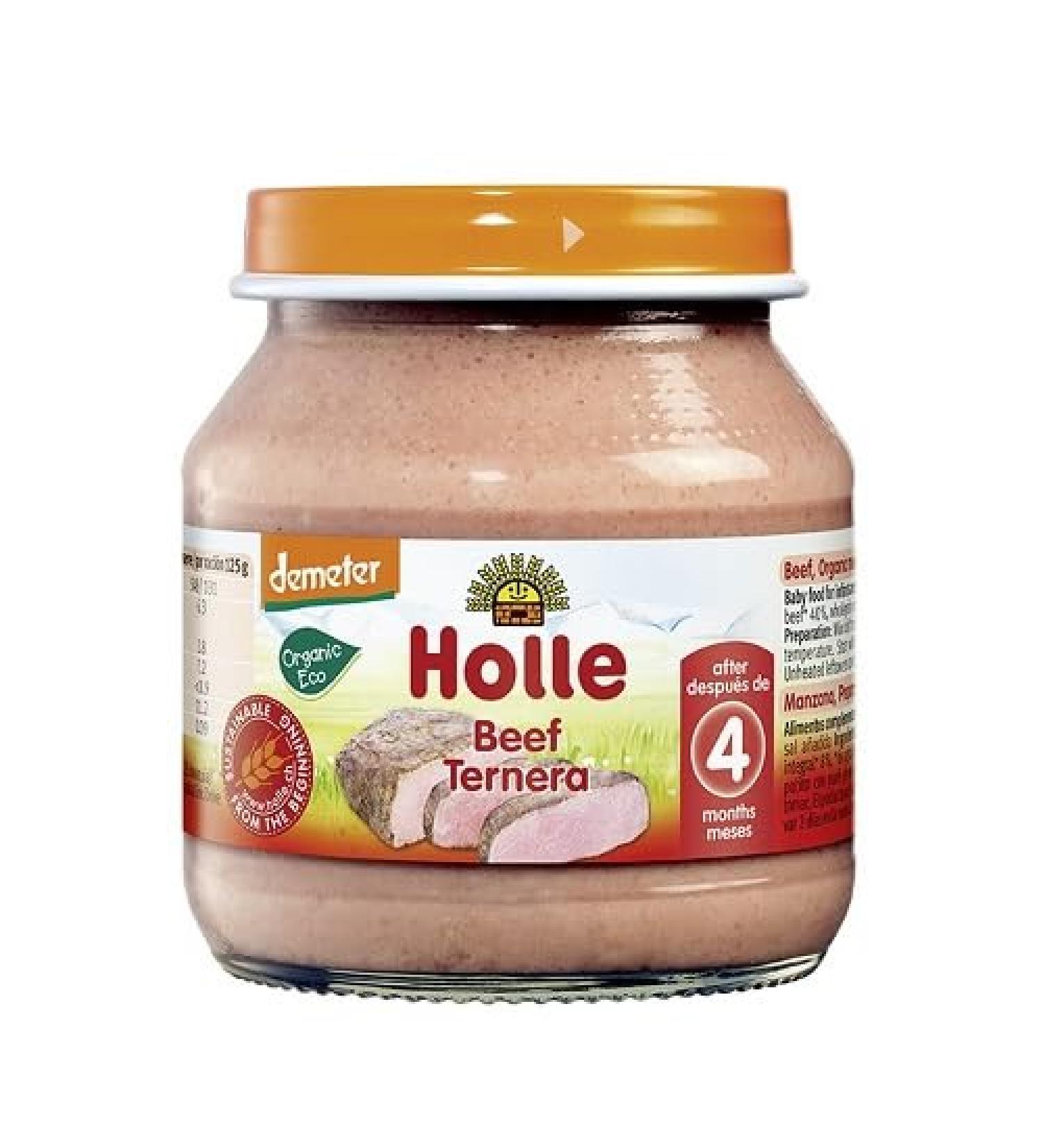 Holle - Potito 100% Terera Holle 125 g 4 m +