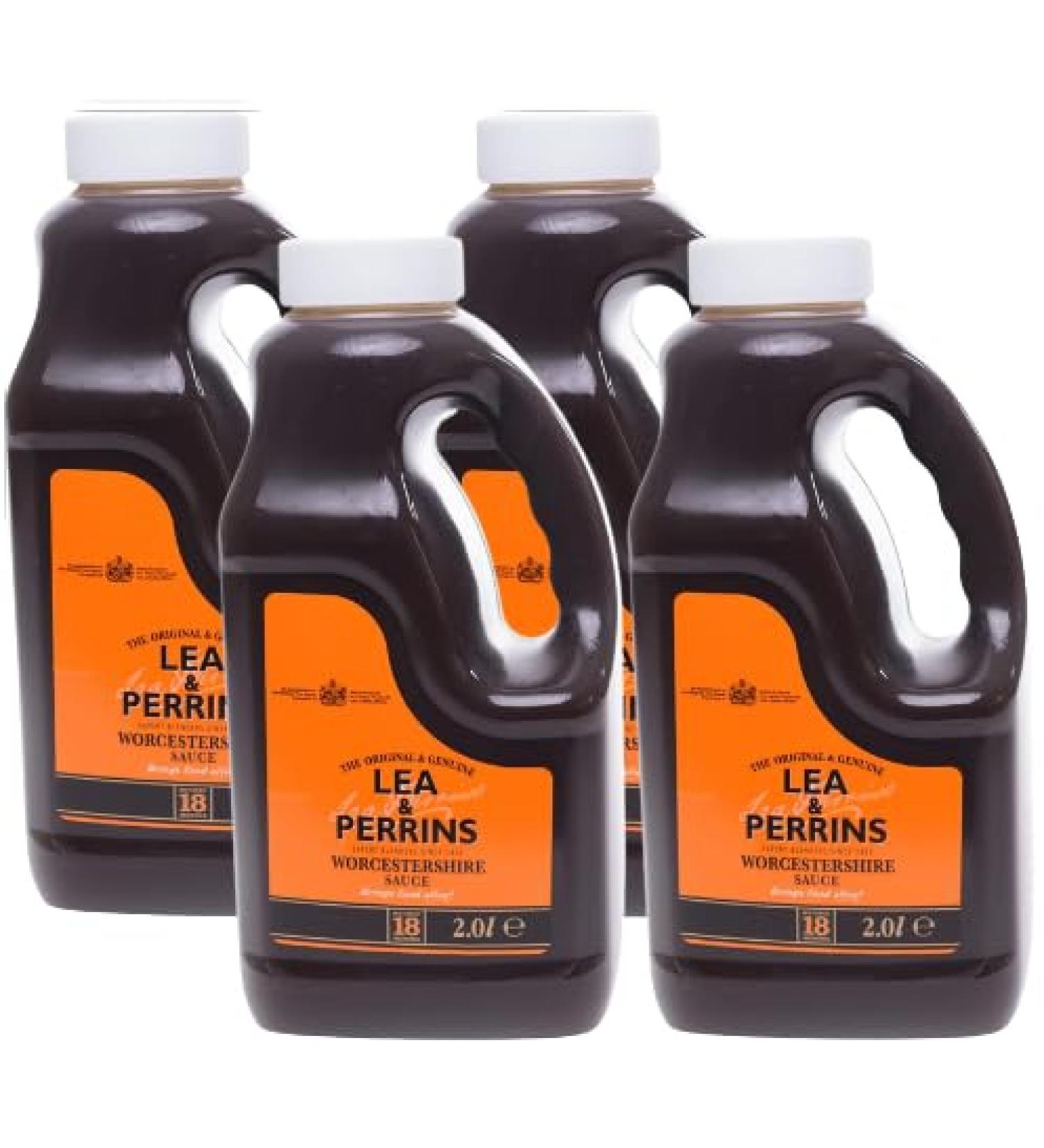 Lea & Perrins Worcester Sauce 2ltr x 4