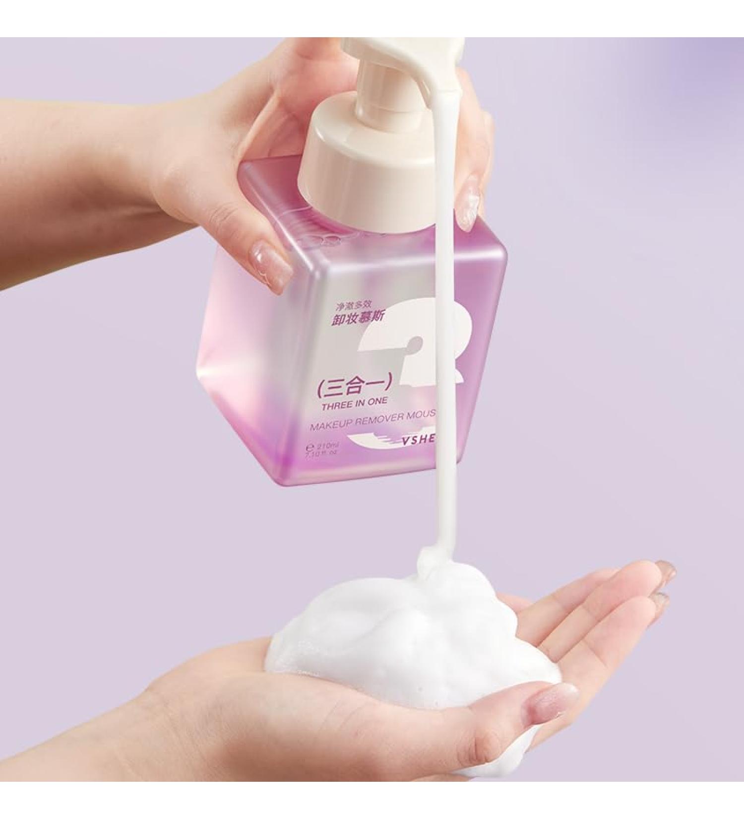 VSHELL Cleansing Mousse and Makeup Remover - Buy Online on GoSupps.com