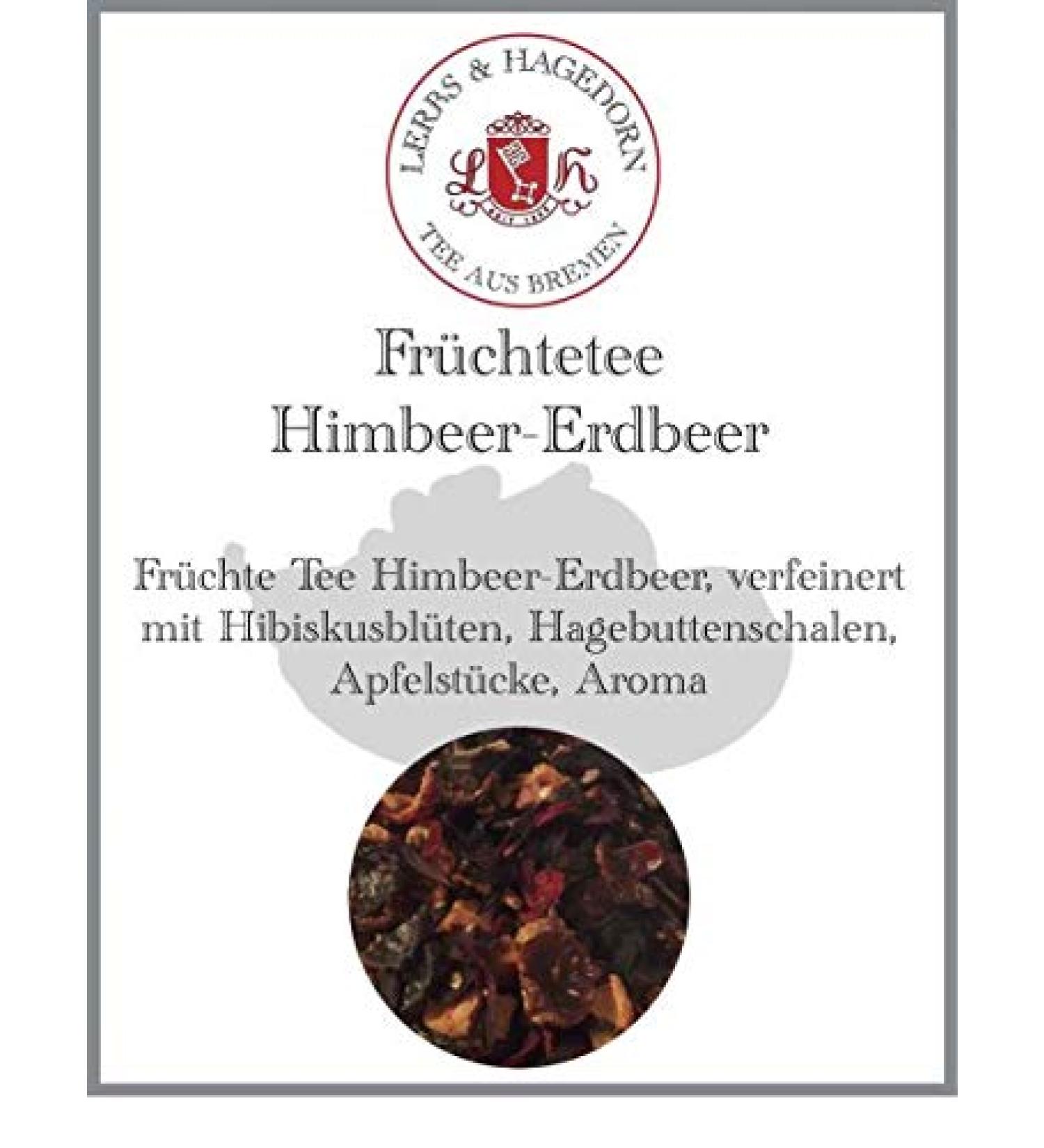  Lerbs & Hagedorn Raspberry Fruit Tea 250g - Buy Online on GoSupps.com