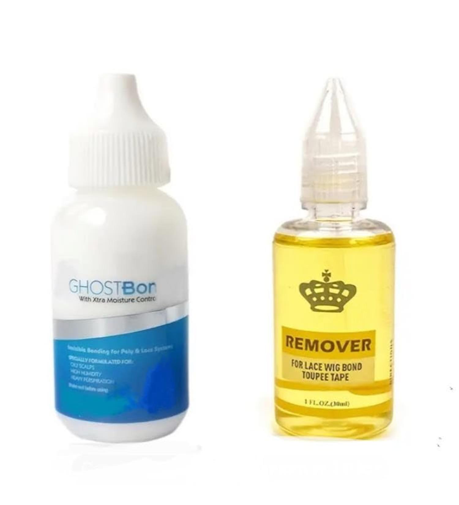 Lace Bond Hair Replacement Adhesive 1.3oz - Invisible Wig Bonding Glue | Water & Oil-Resistant Non-Toxic Light Hold for Lace & Poly Wigs Hairpieces & Toupees - Secure Natural Look - Buy Online on GoSupps.com