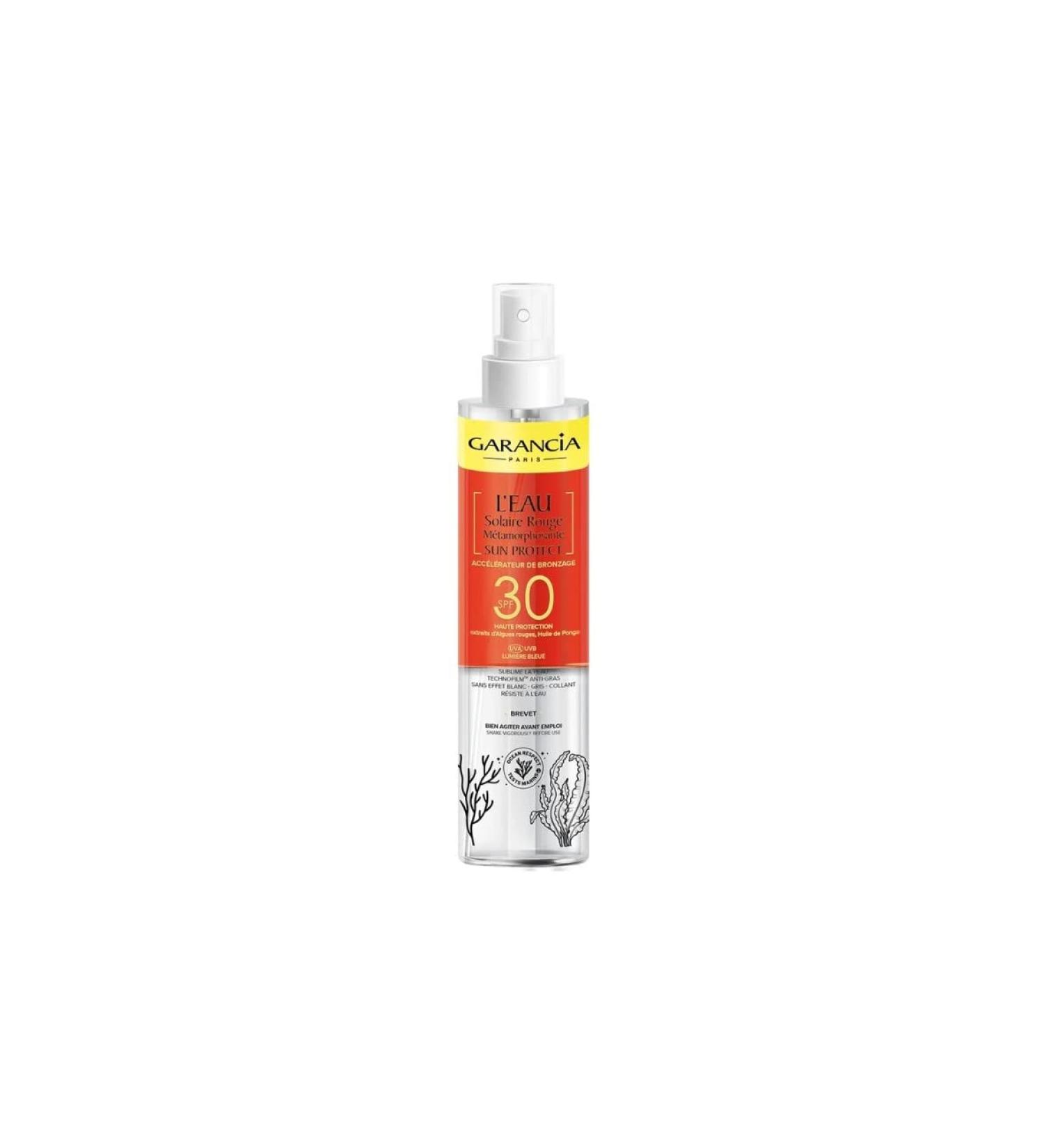 Garancia Metamorphosing Red Sunscreen Water Sun Protect SPF30 150ml