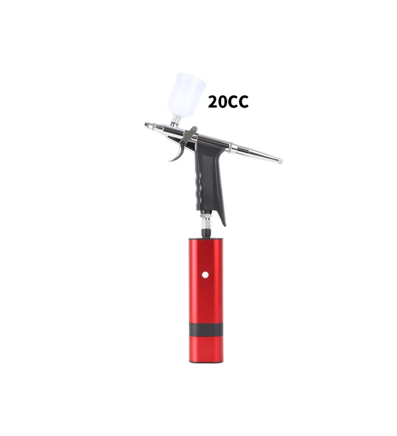Paint Sprayer Cordless Airbrush Kit with Gravity Trigger Type Spray Gun for Art Model Body Paint Artist Makeup Nail Tattoos Cake Tools for Painting Ceilings Fences cabinets Tm80s Red B - Buy Online on GoSupps.com