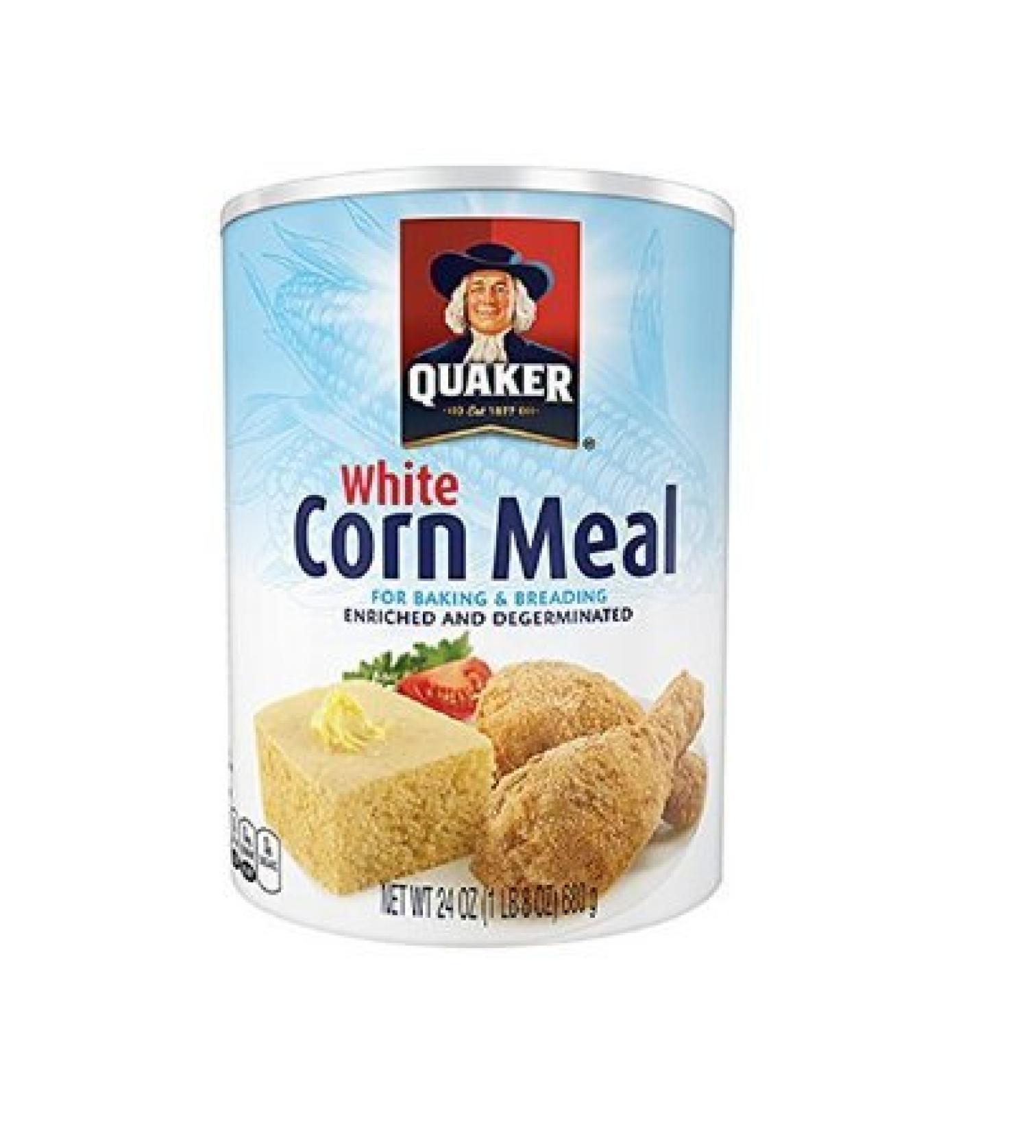 Quaker White Enriched & Degerminated Corn Meal