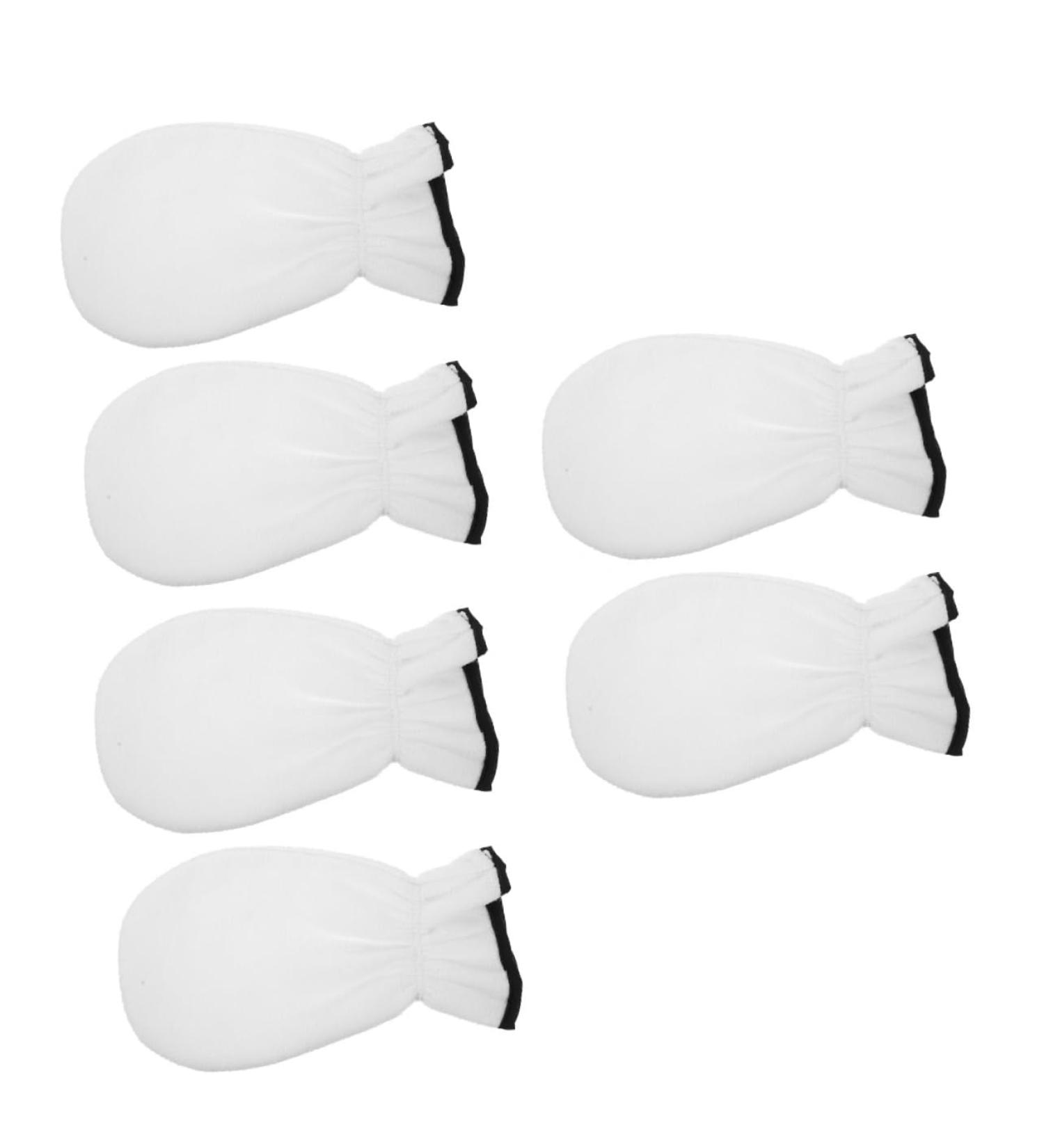 minkissy 3 Pairs Wax Essential Oil Gloves Thickened Gloves Heat Preservation Mitten Moisturizing Glove Bath Mitt Spa Gloves Hand Healing Gloves Polyester Miss White Warm Wax Make up - Buy Online on GoSupps.com