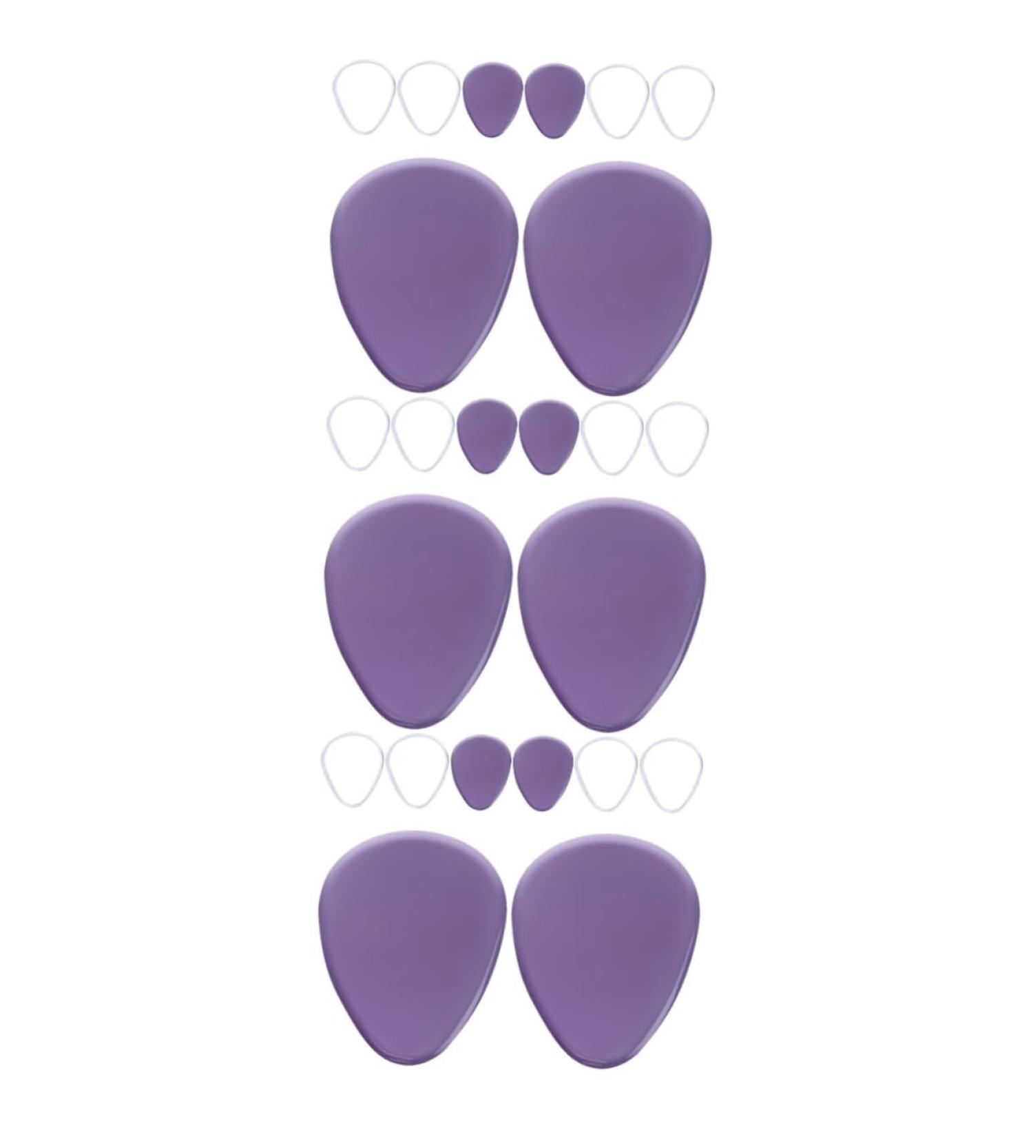 Shop Gatuida 12 Pairs Forefoot Gel Pads | Metatarsal Cushions & Heel Inserts for Women - Non-Slip Comfort for High Heels - Buy Online on GoSupps.com