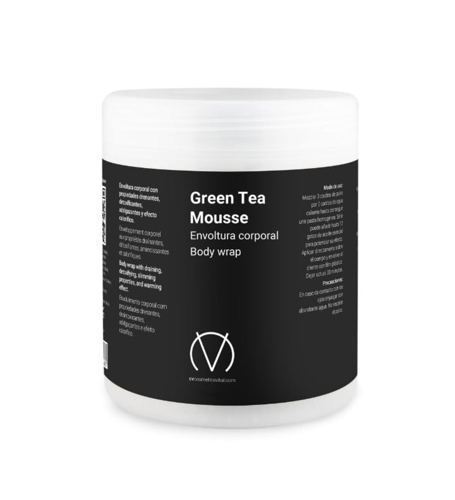 BIOFACTORY SL Green Tea Mouse body wraps with draining detoxifying slimming and warming properties ideal for reducing volume and fluid retention - Buy Online on GoSupps.com