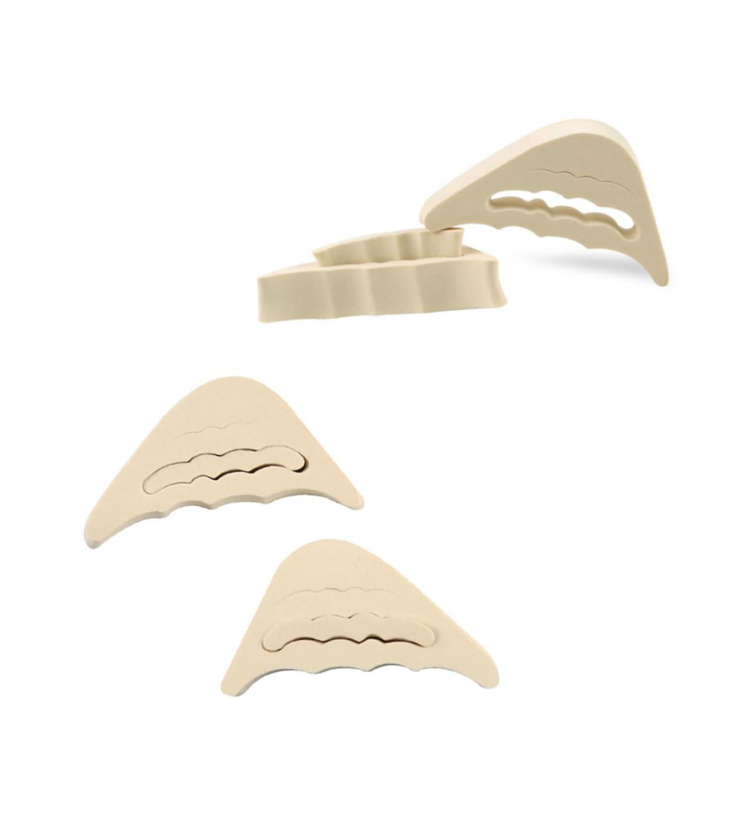 3 Pairs High Heel Shoe Pads - Forefoot Cushions & Metatarsal Support for Comfort | Denim Belt & Sponge Inserts for Women - Buy Online on GoSupps.com