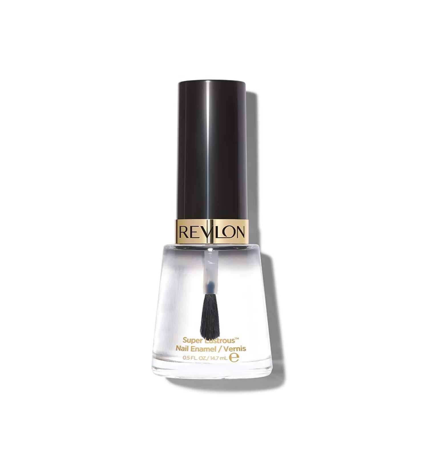 Revlon Super Lustrous Nail Enamel Polish 771 Clear - Chip Resistant & Longwear Formula - High Shine Finish - 0.5 Fl Oz - Buy Online on GoSupps.com