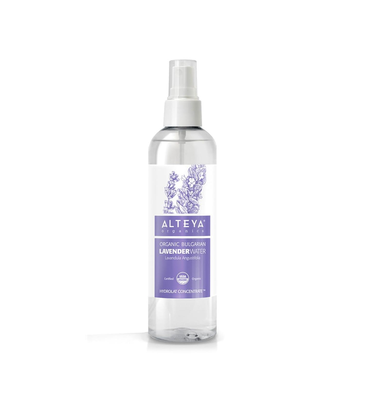 Alteya Organics Lavender Water - USDA Organic Facial Toner (8.5 Fl Oz) | Pure Bulgarian Lavender Spray Award-Winning Moisturizer BPA-Free - Buy Online on GoSupps.com