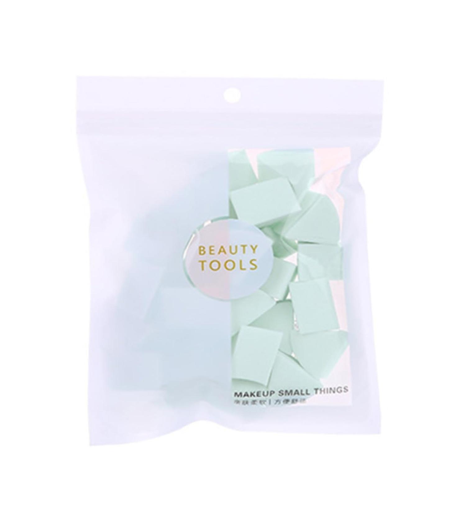 POPETPOP 1 makeup wedge bulk Facial Powder Puff Foundation Smooth Apply makeup puff triangle sponge makeup exfoliating sponge Powder Puff cosmetic wedge cleansing Setting Powder 8.3X8.3X10CM As Shown - Buy Online on GoSupps.com