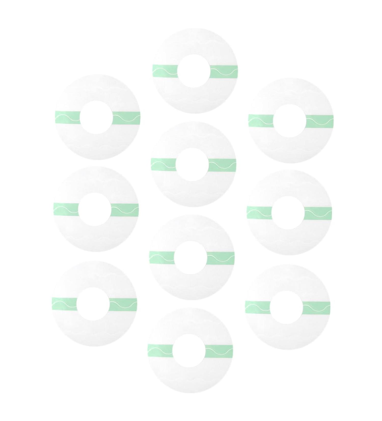 Uonlytech 10-Pack Adhesive Stain Stickers - Waterproof Shower Plaster & TPU Sensor Patches for Electronics - Easy Removal & High Elasticity - Buy Online on GoSupps.com