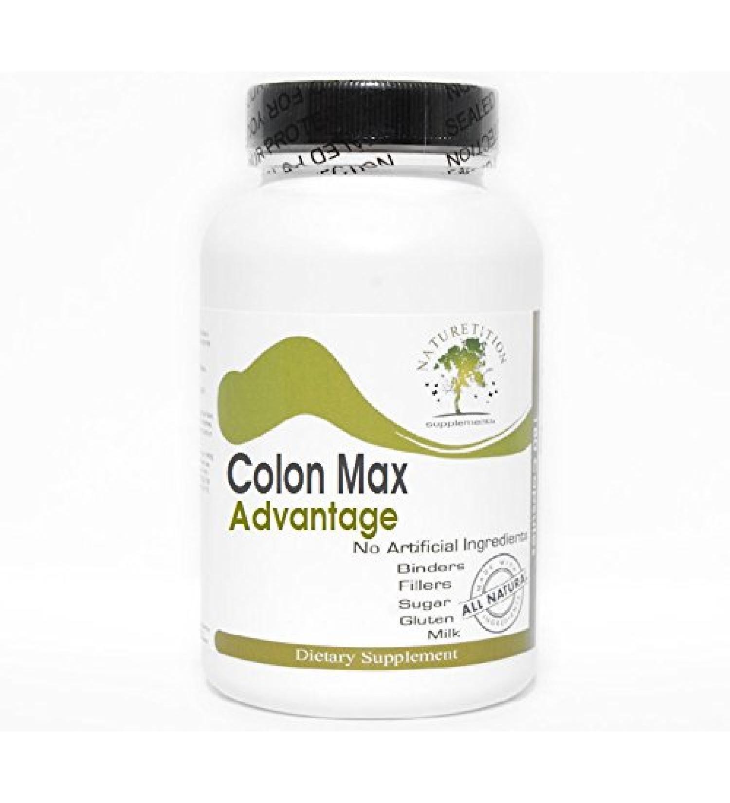 Colon Max Advantage 90 Capsules - No Additives Naturetition Supplements