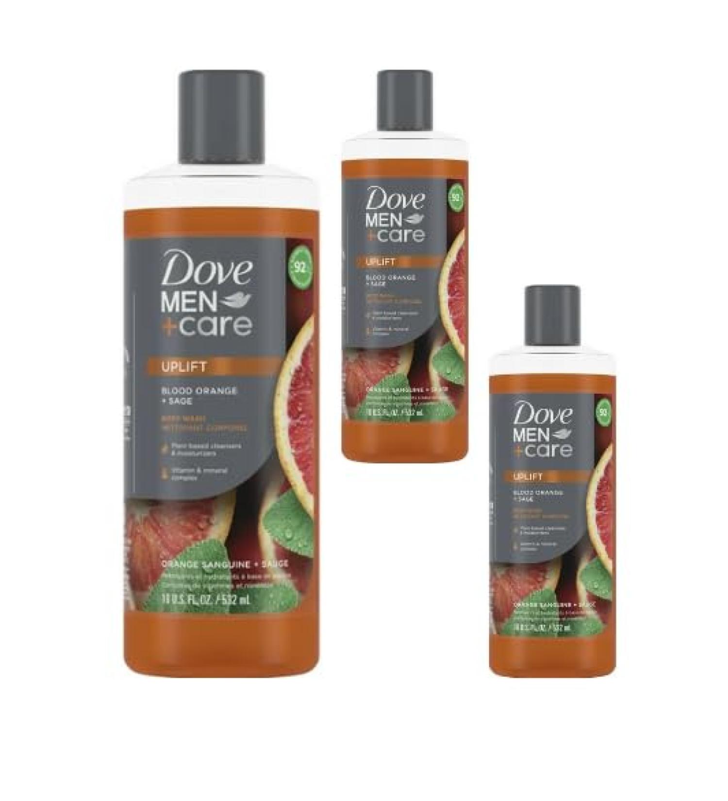 Perfect Men+Care Plant-Based Cleansing Hair Body Face & Shaving Combo (3 Count) | Uplifting Shower Gel - International Shipping - Buy Online on GoSupps.com