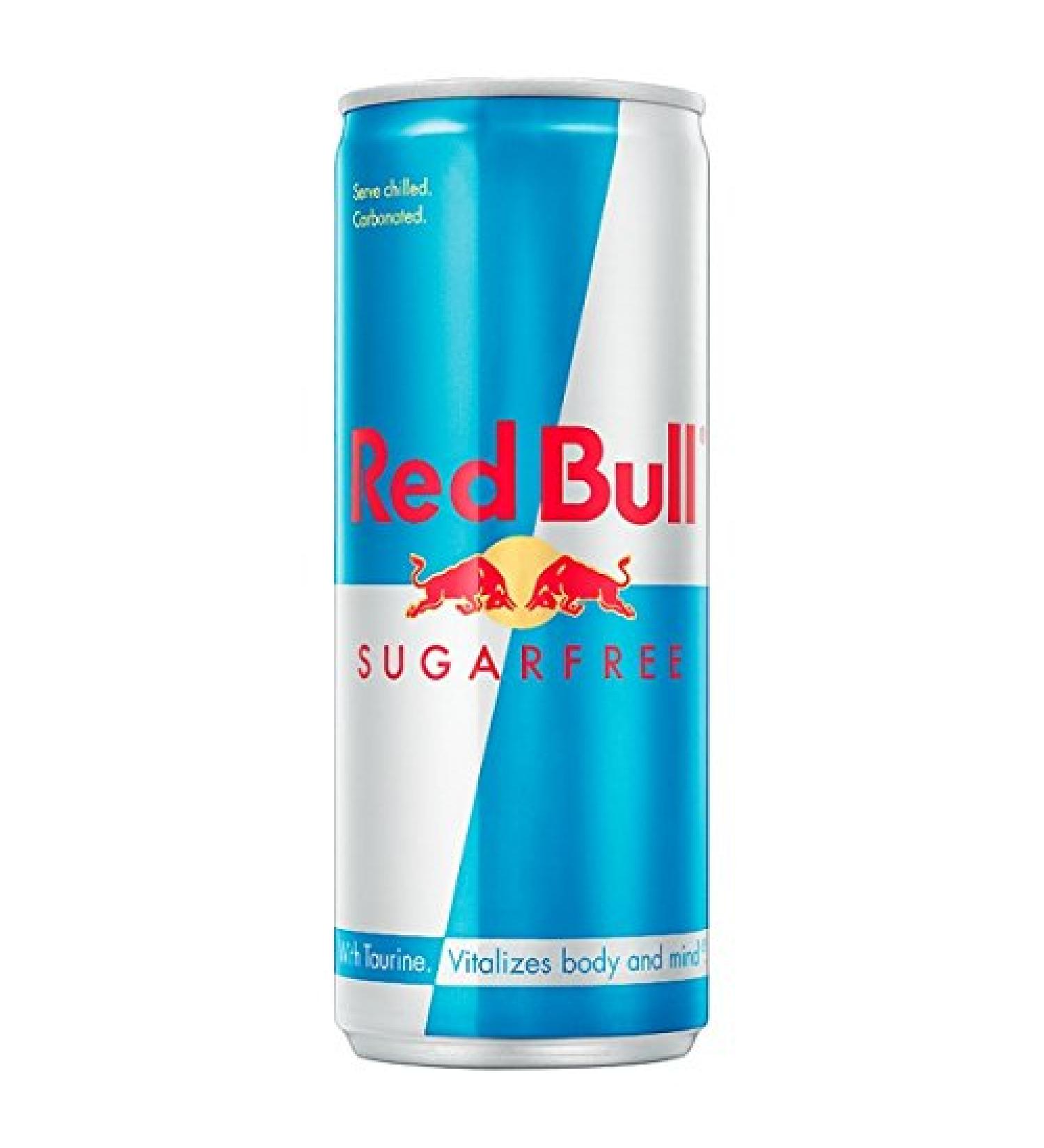 Red Bull without Sugar 250 ML (Pack of 24 x 250 ML)